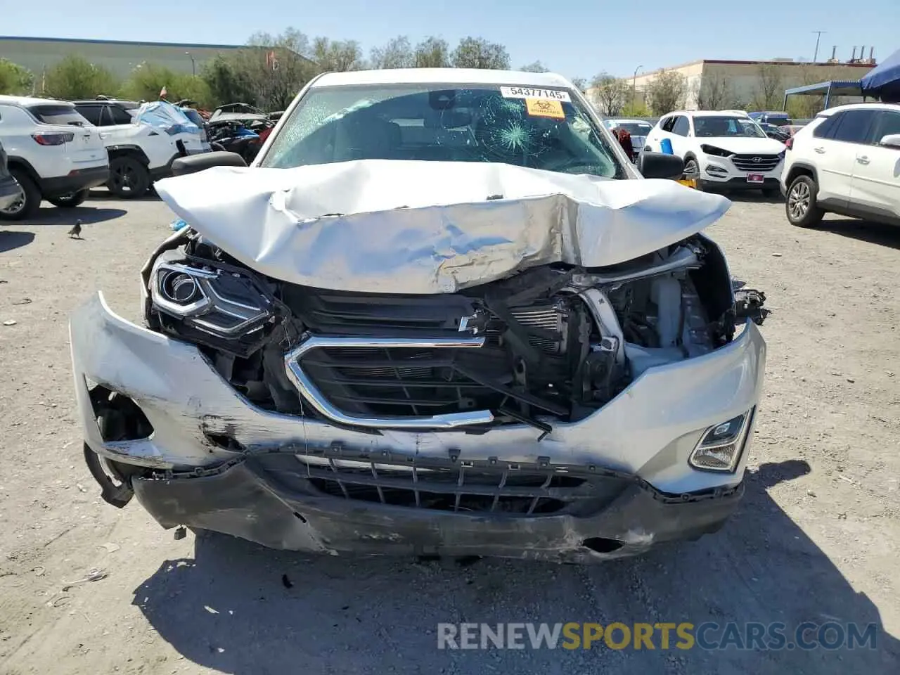 5 Photograph of a damaged car 3GNAXSEV8MS107898 CHEVROLET EQUINOX 2021