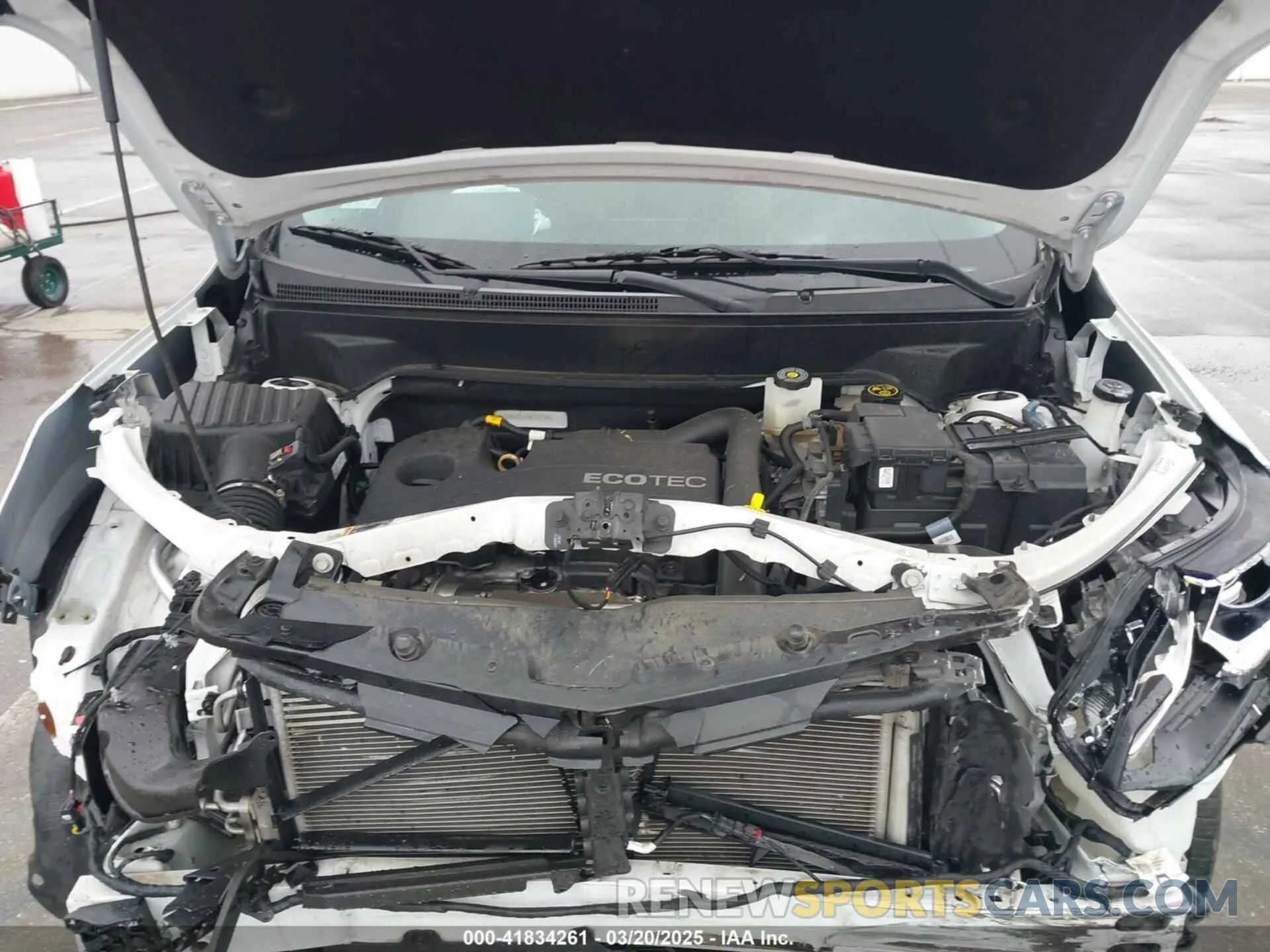 10 Photograph of a damaged car 3GNAXSEV9MS107344 CHEVROLET EQUINOX 2021