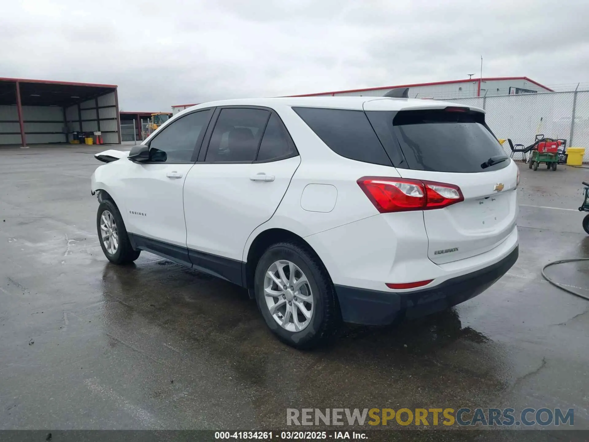 3 Photograph of a damaged car 3GNAXSEV9MS107344 CHEVROLET EQUINOX 2021