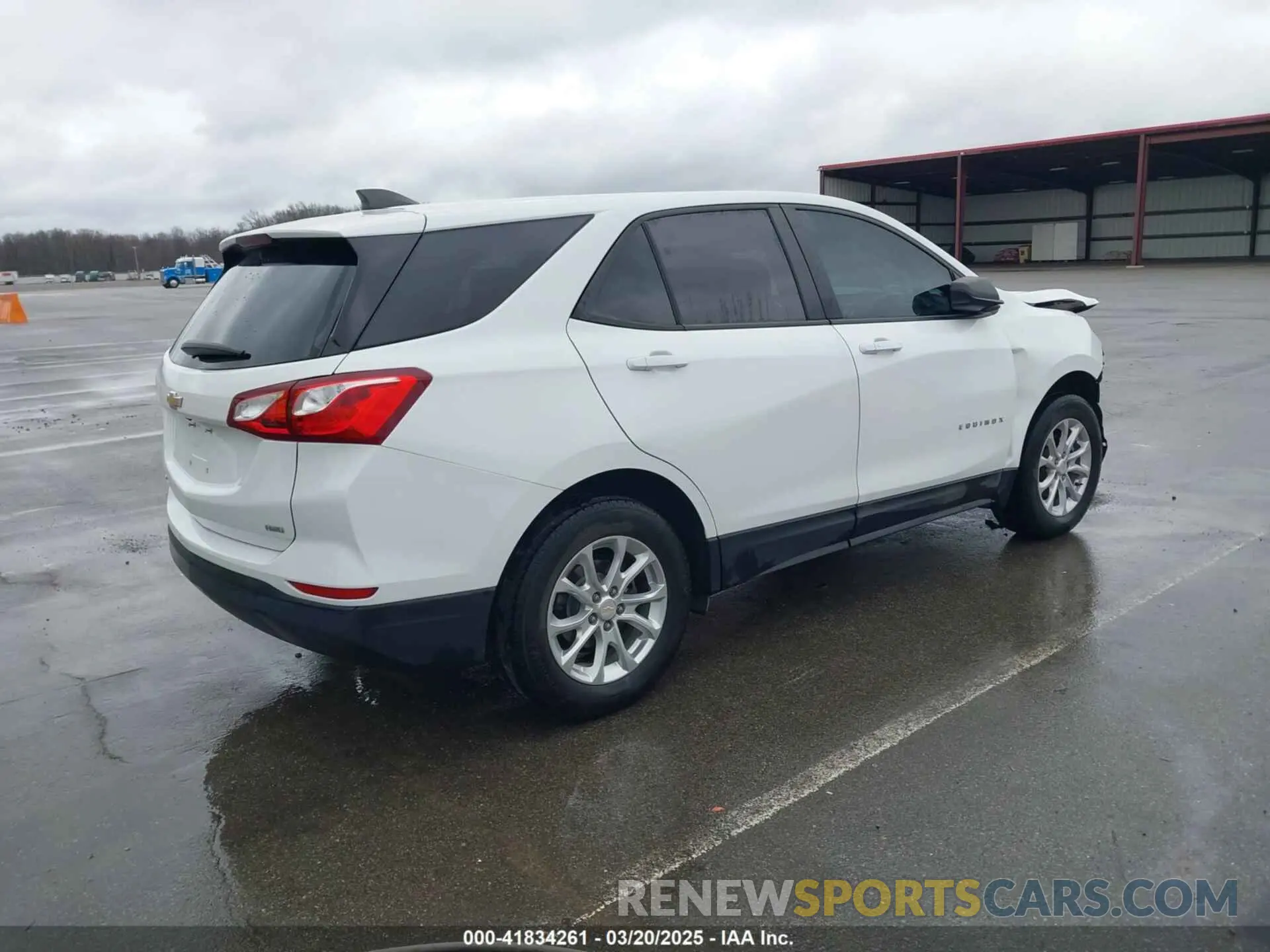 4 Photograph of a damaged car 3GNAXSEV9MS107344 CHEVROLET EQUINOX 2021