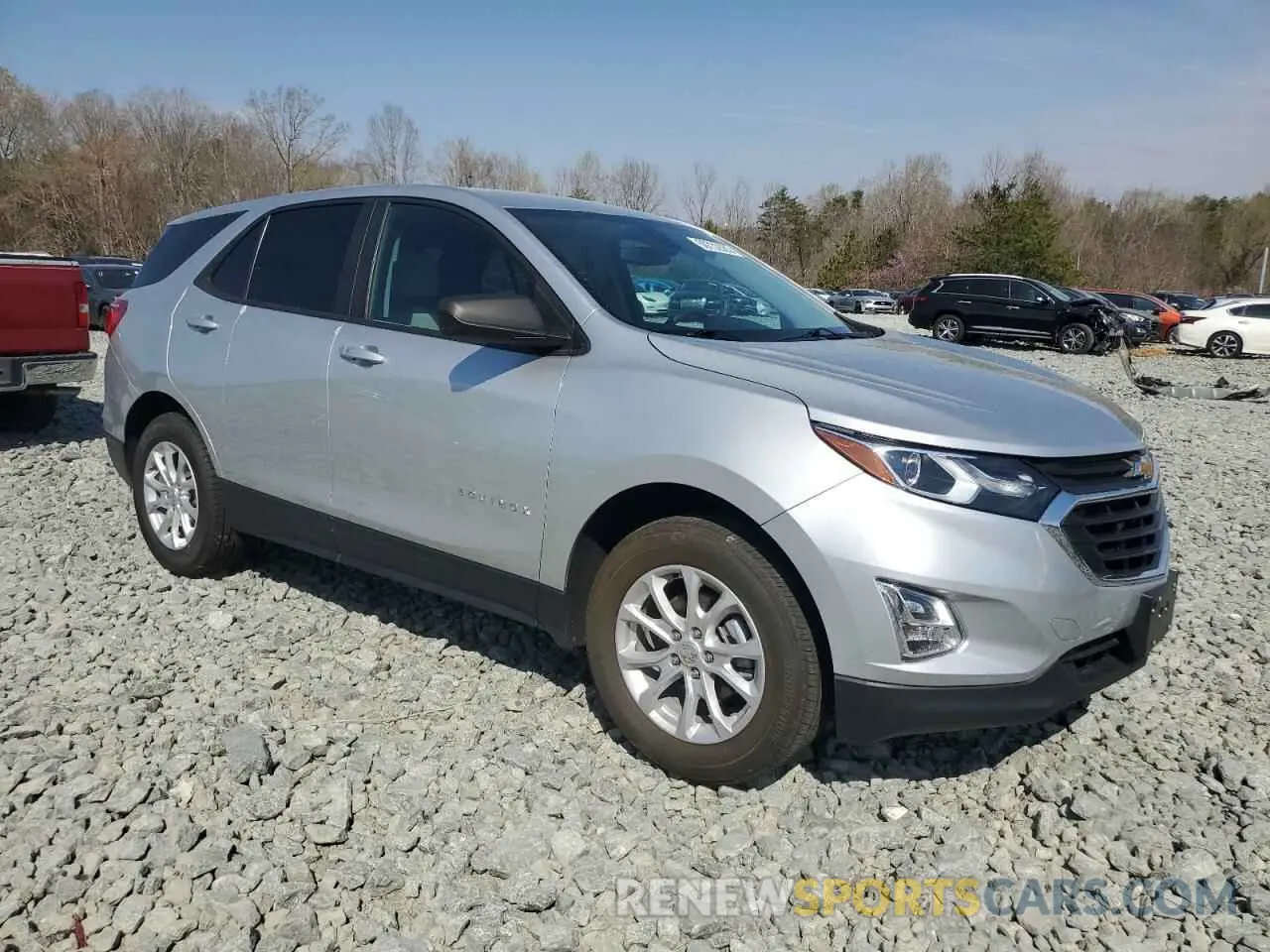 4 Photograph of a damaged car 3GNAXSEV9MS108381 CHEVROLET EQUINOX 2021