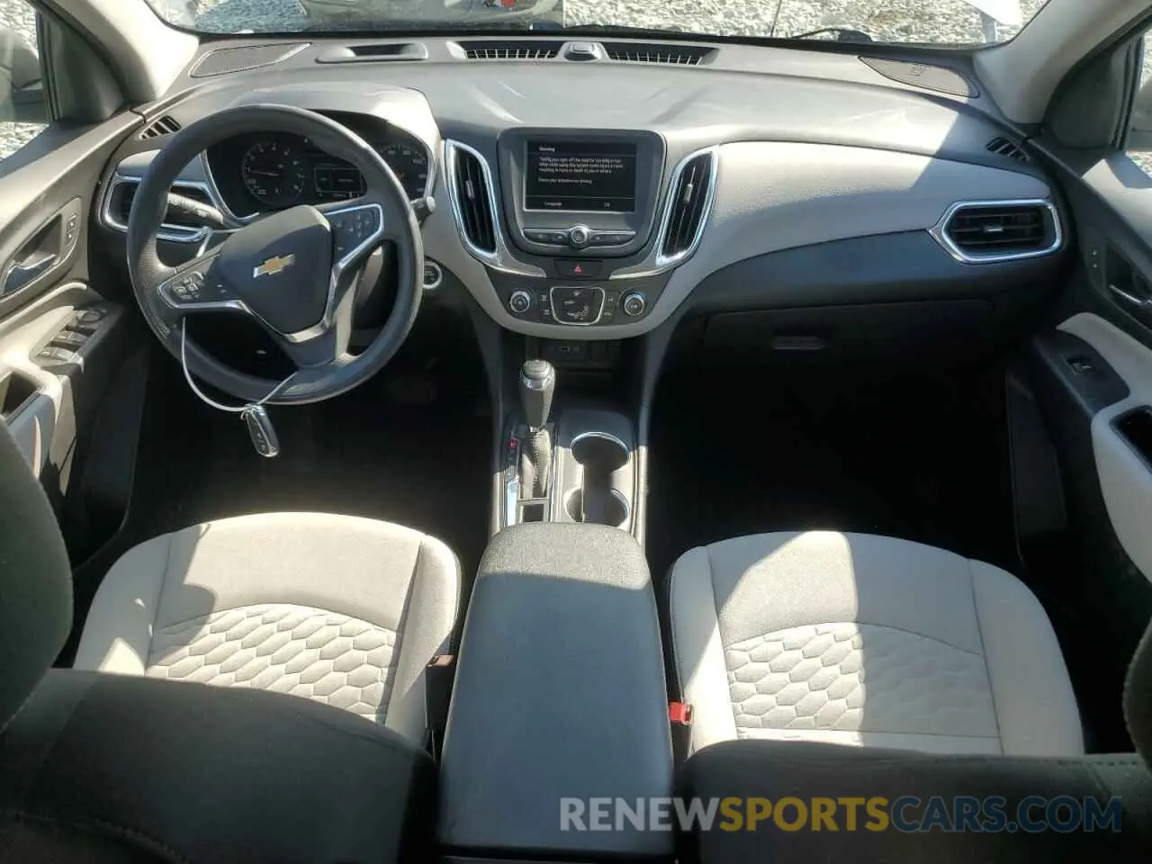 8 Photograph of a damaged car 3GNAXSEV9MS108381 CHEVROLET EQUINOX 2021