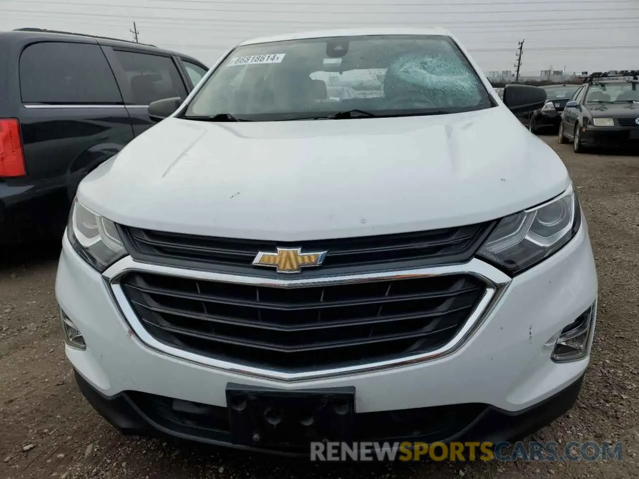 5 Photograph of a damaged car 3GNAXSEV9MS133071 CHEVROLET EQUINOX 2021
