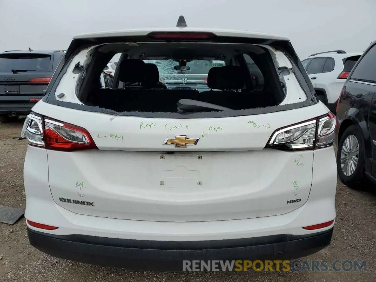 6 Photograph of a damaged car 3GNAXSEV9MS133071 CHEVROLET EQUINOX 2021