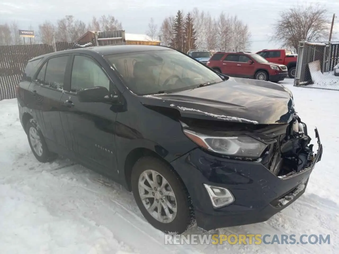4 Photograph of a damaged car 3GNAXSEV9MS143826 CHEVROLET EQUINOX 2021
