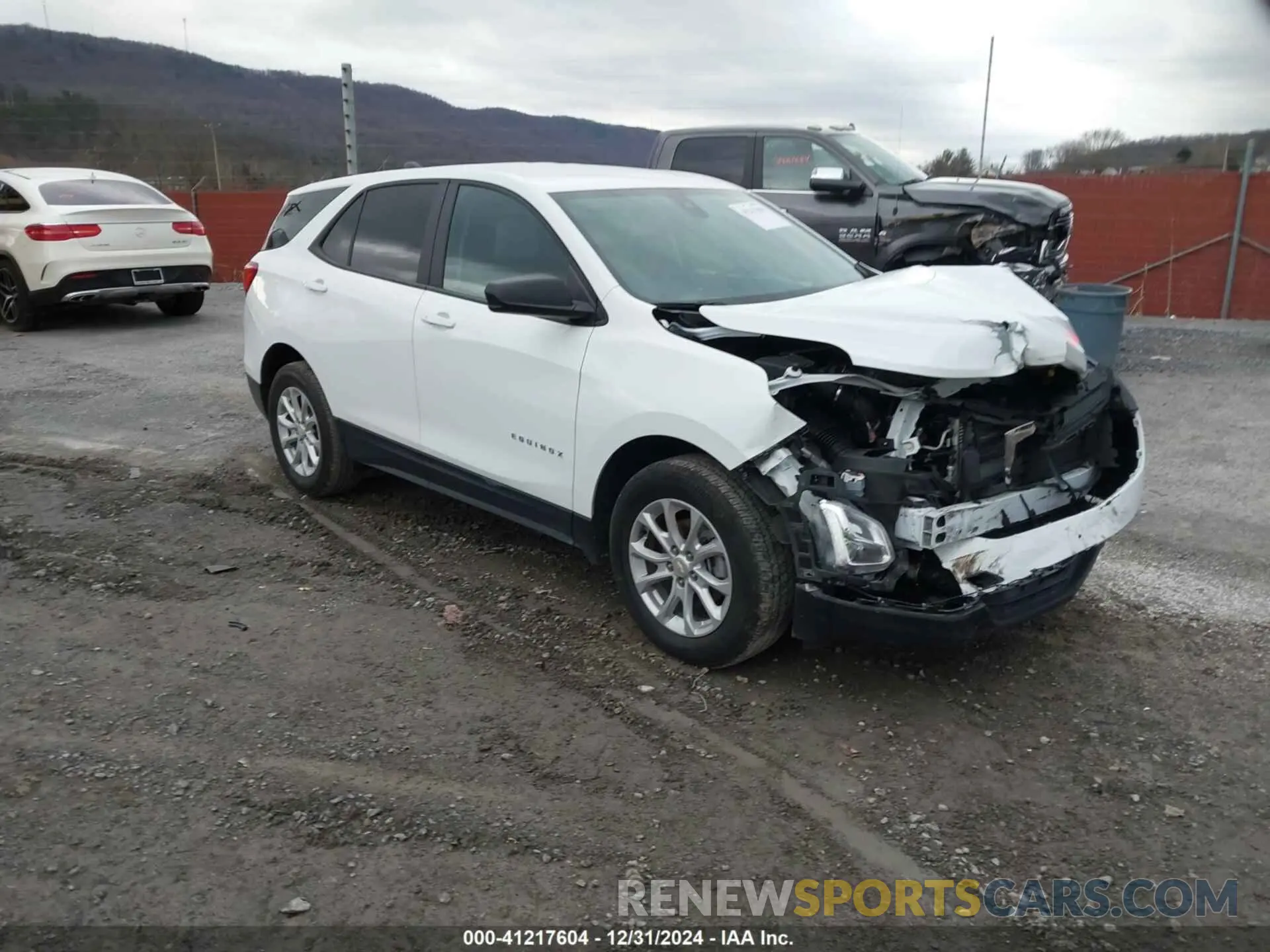 1 Photograph of a damaged car 3GNAXSEV9MS154261 CHEVROLET EQUINOX 2021