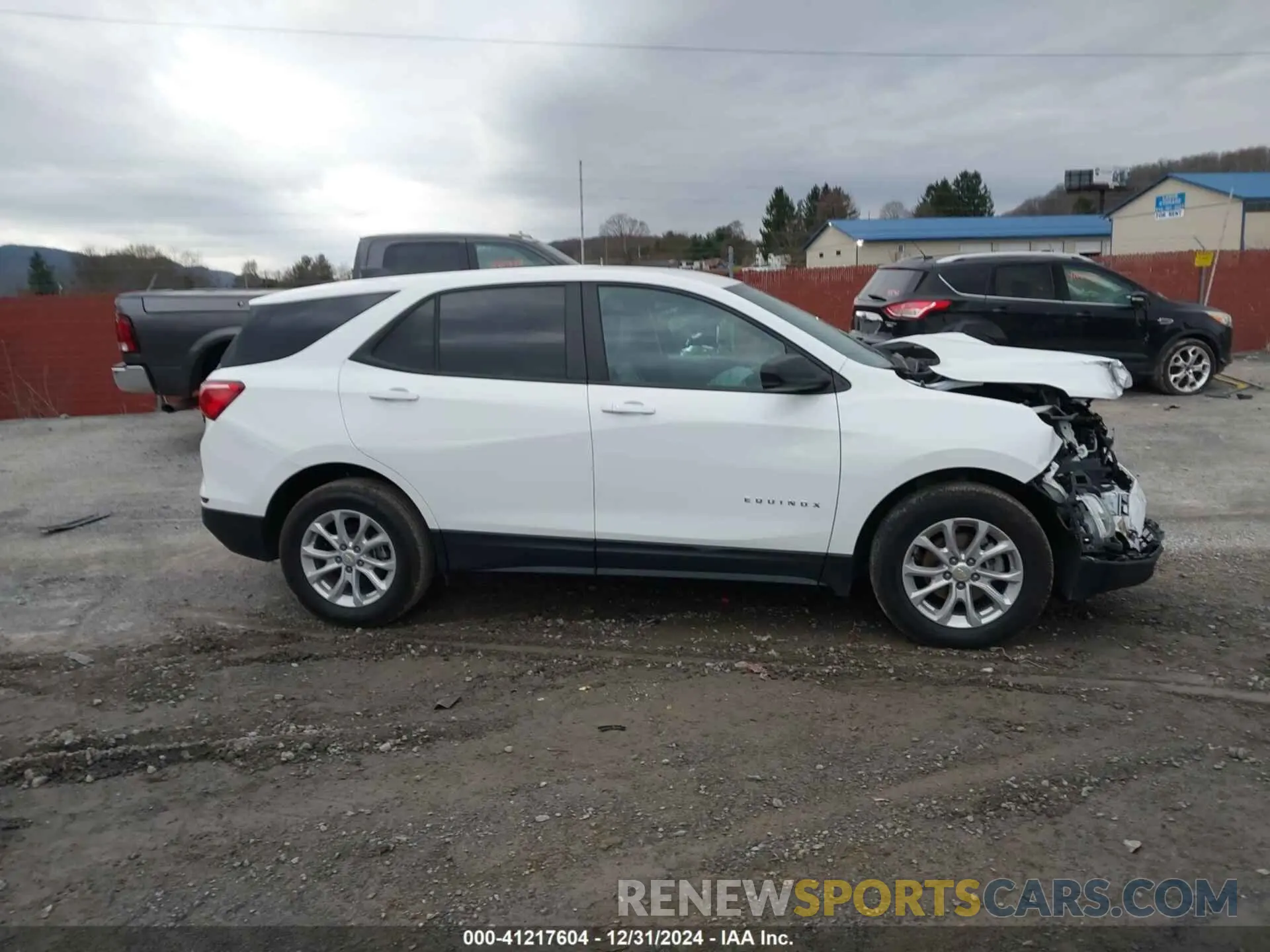 14 Photograph of a damaged car 3GNAXSEV9MS154261 CHEVROLET EQUINOX 2021