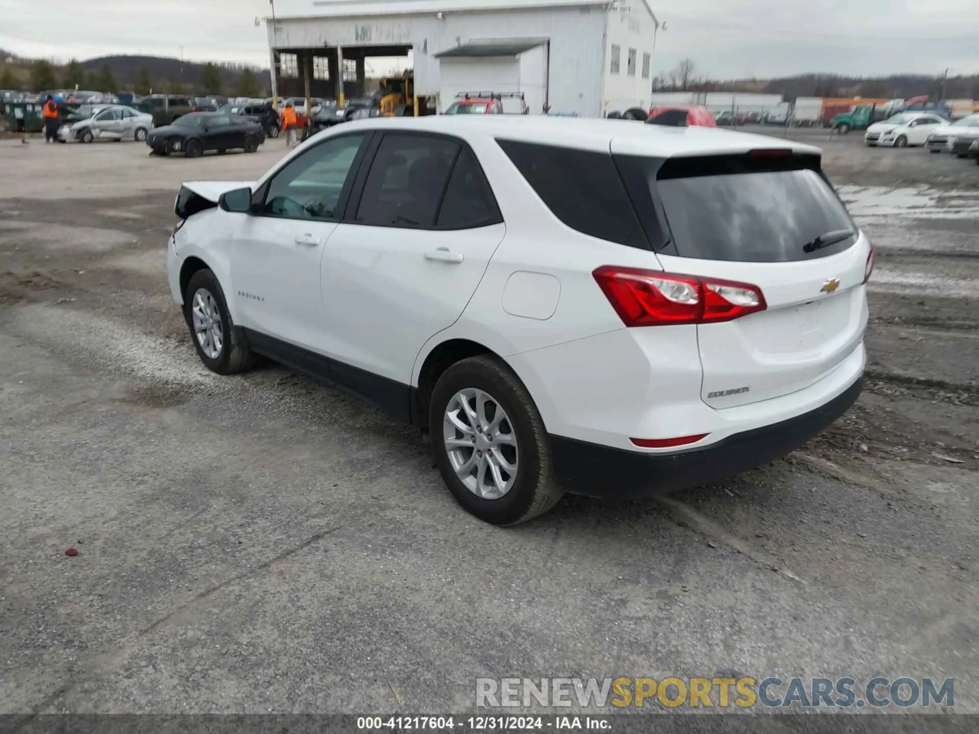 3 Photograph of a damaged car 3GNAXSEV9MS154261 CHEVROLET EQUINOX 2021