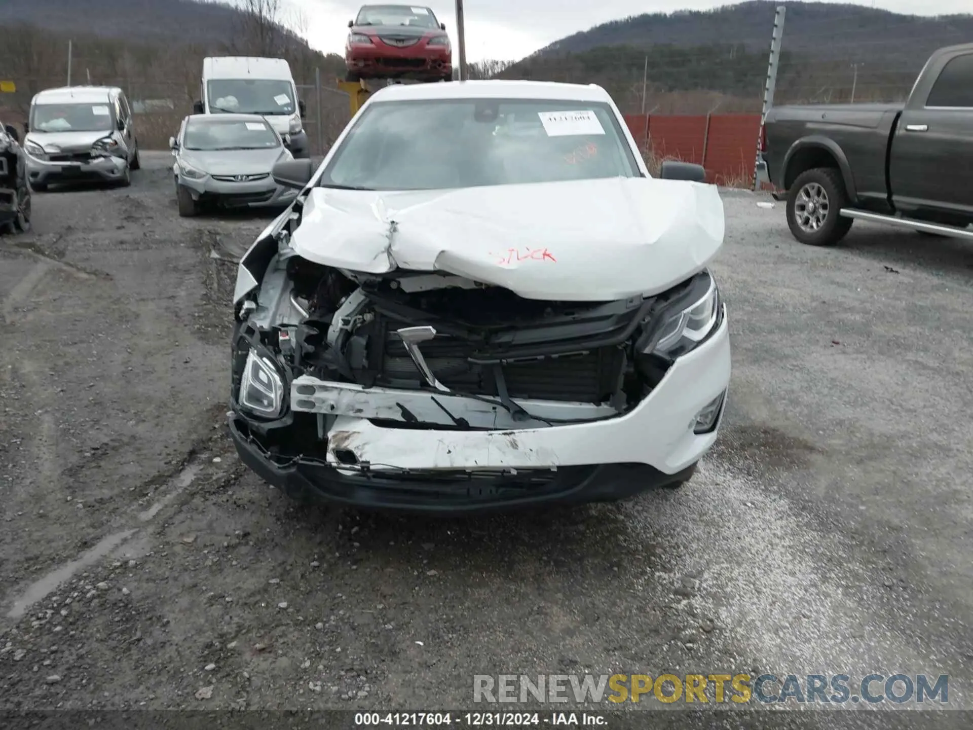 6 Photograph of a damaged car 3GNAXSEV9MS154261 CHEVROLET EQUINOX 2021