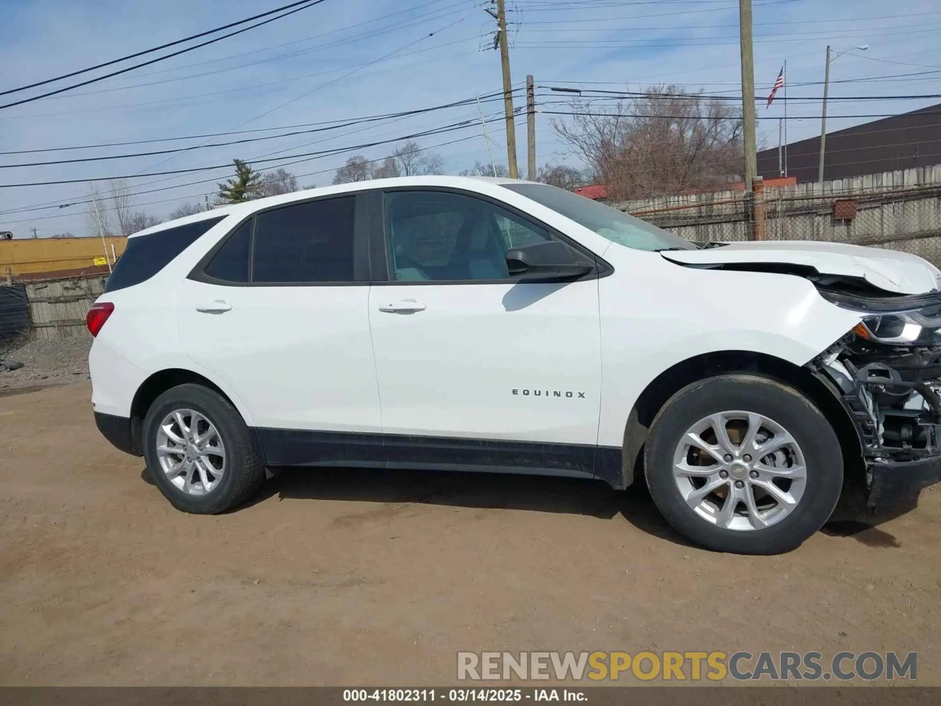 13 Photograph of a damaged car 3GNAXSEVXMS101102 CHEVROLET EQUINOX 2021