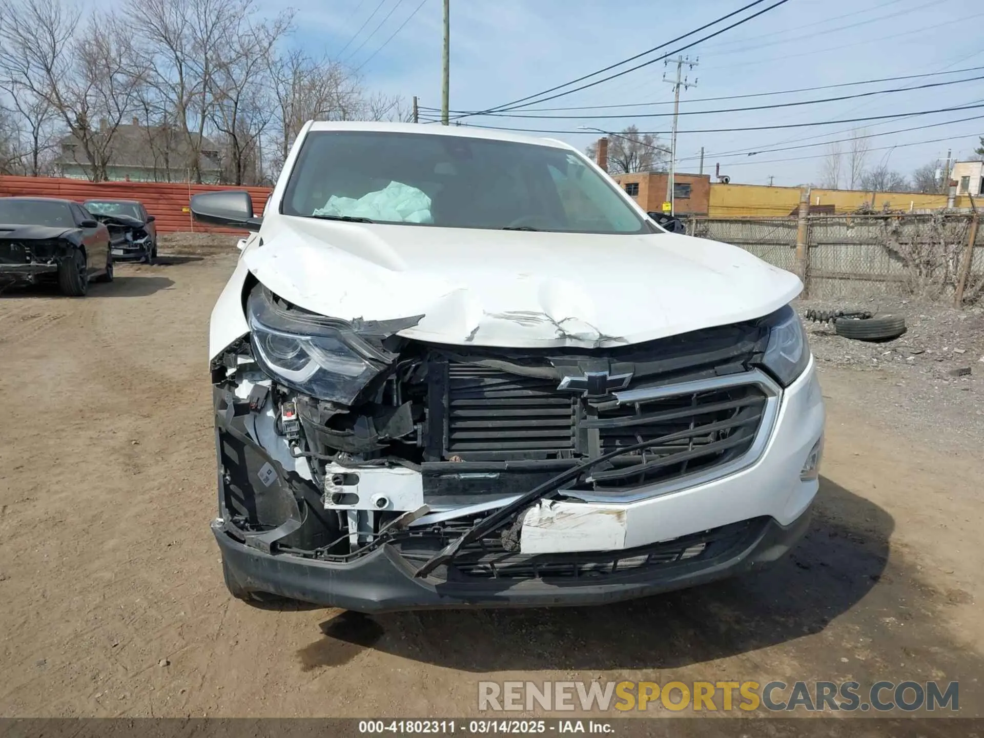 6 Photograph of a damaged car 3GNAXSEVXMS101102 CHEVROLET EQUINOX 2021