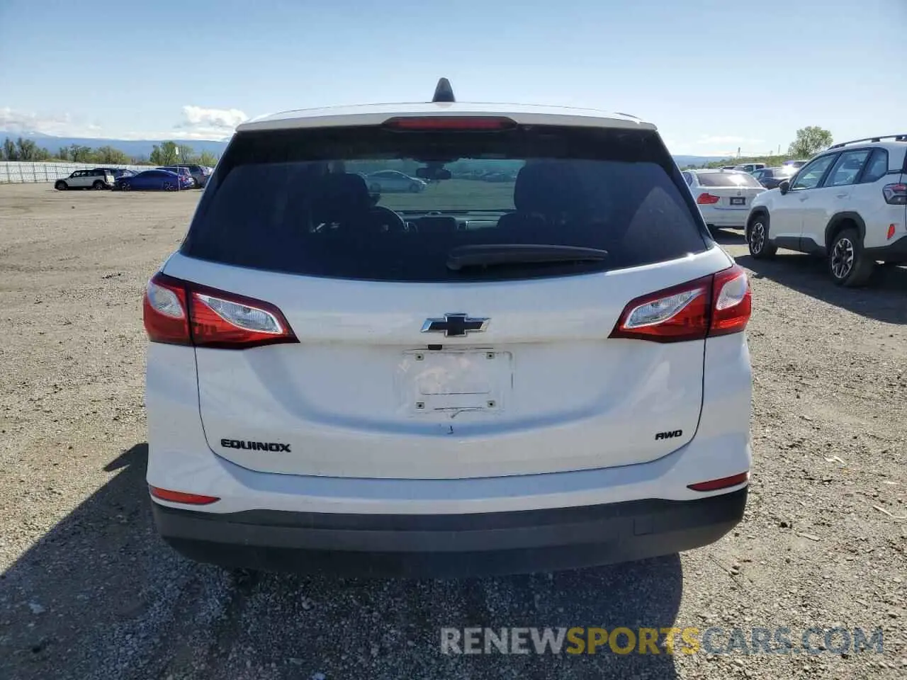 6 Photograph of a damaged car 3GNAXSEVXMS143818 CHEVROLET EQUINOX 2021