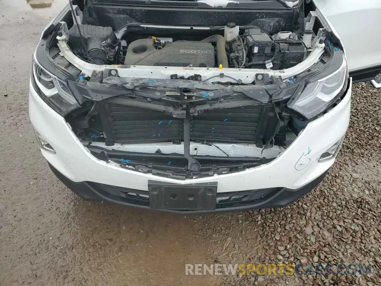 13 Photograph of a damaged car 3GNAXSEVXMS163731 CHEVROLET EQUINOX 2021