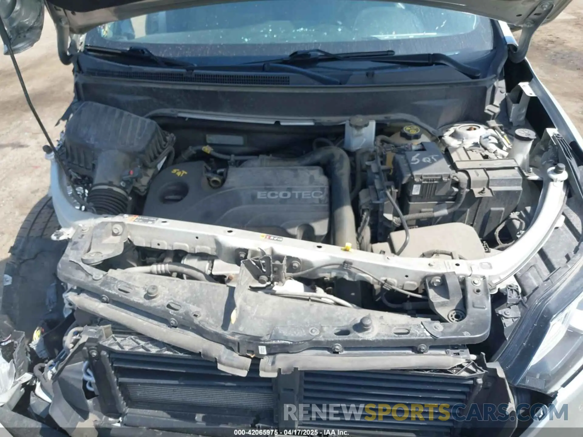 10 Photograph of a damaged car 3GNAXTEV0MS161170 CHEVROLET EQUINOX 2021