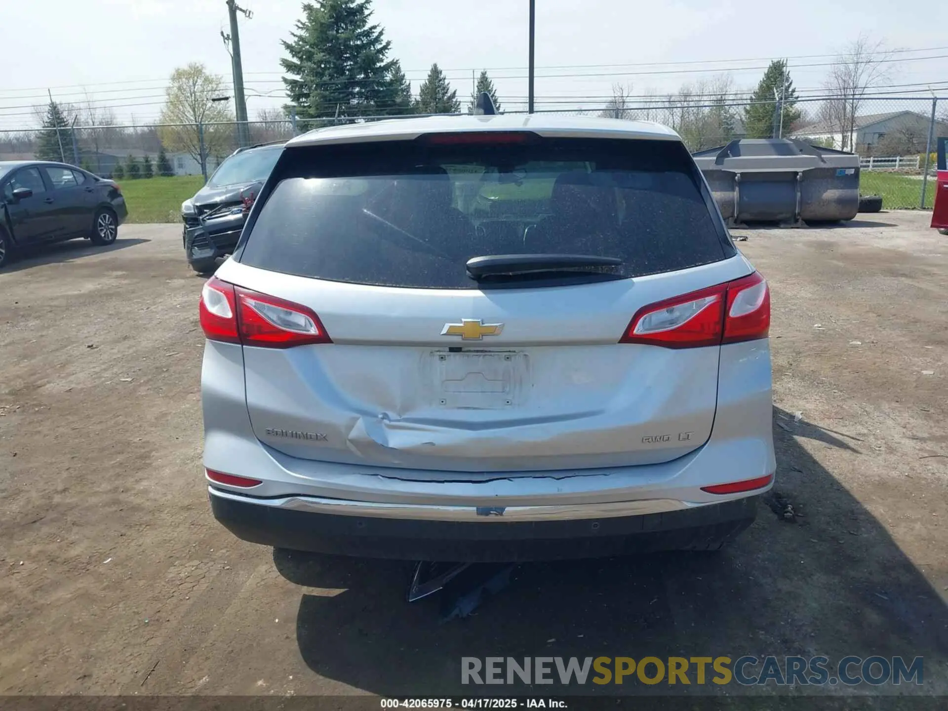 17 Photograph of a damaged car 3GNAXTEV0MS161170 CHEVROLET EQUINOX 2021