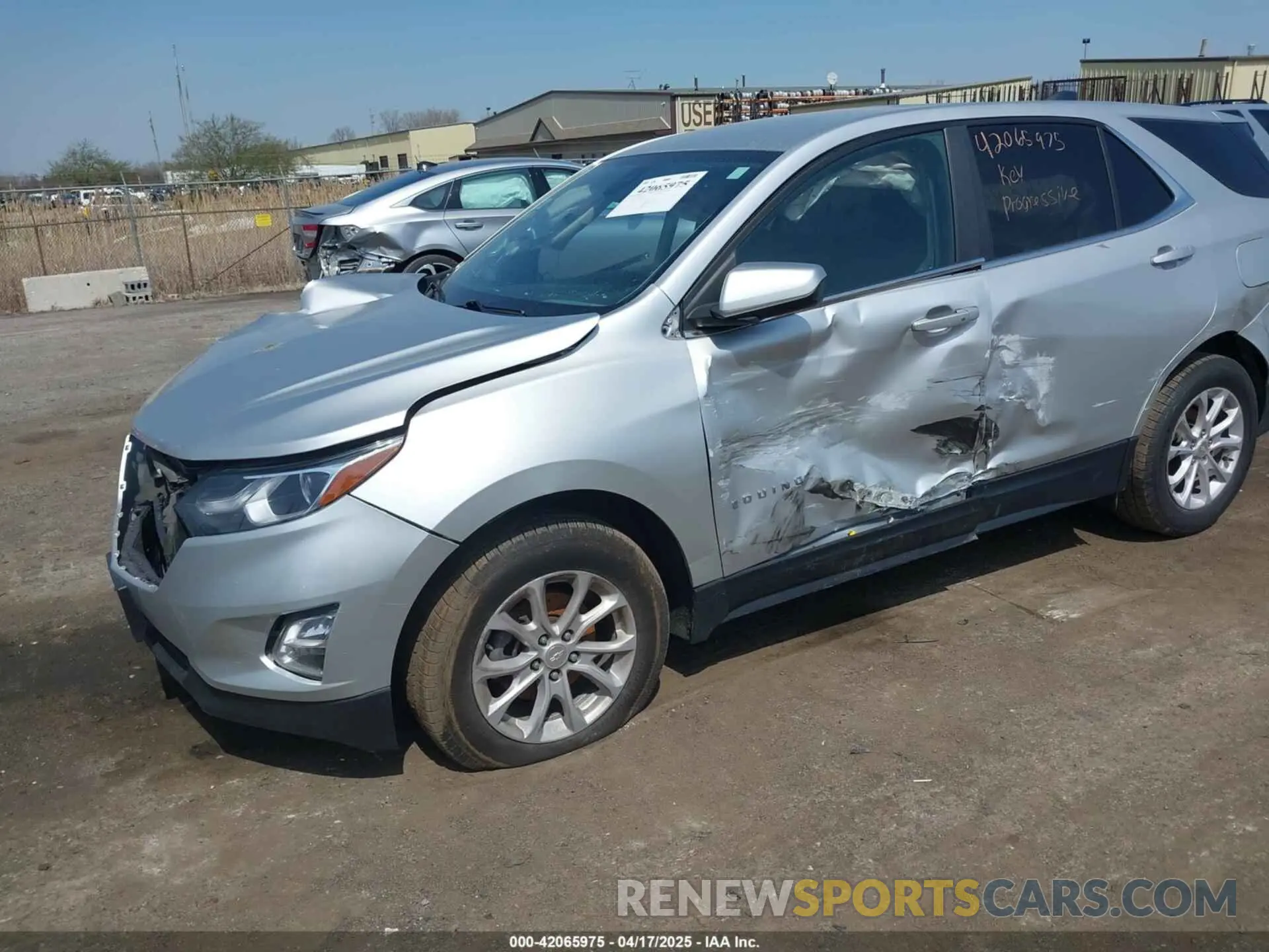 2 Photograph of a damaged car 3GNAXTEV0MS161170 CHEVROLET EQUINOX 2021