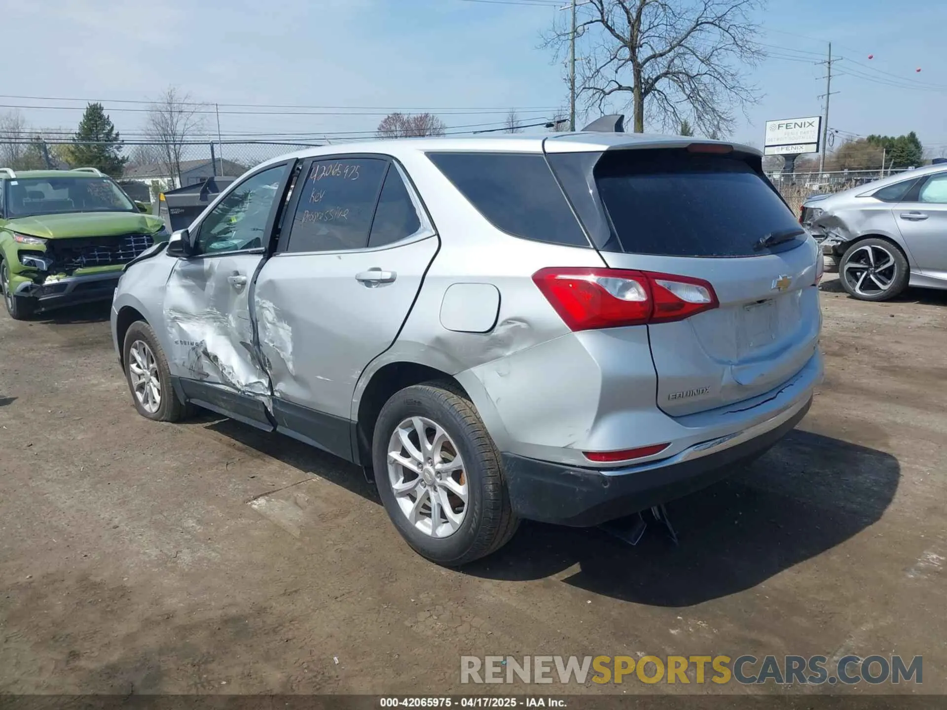 3 Photograph of a damaged car 3GNAXTEV0MS161170 CHEVROLET EQUINOX 2021