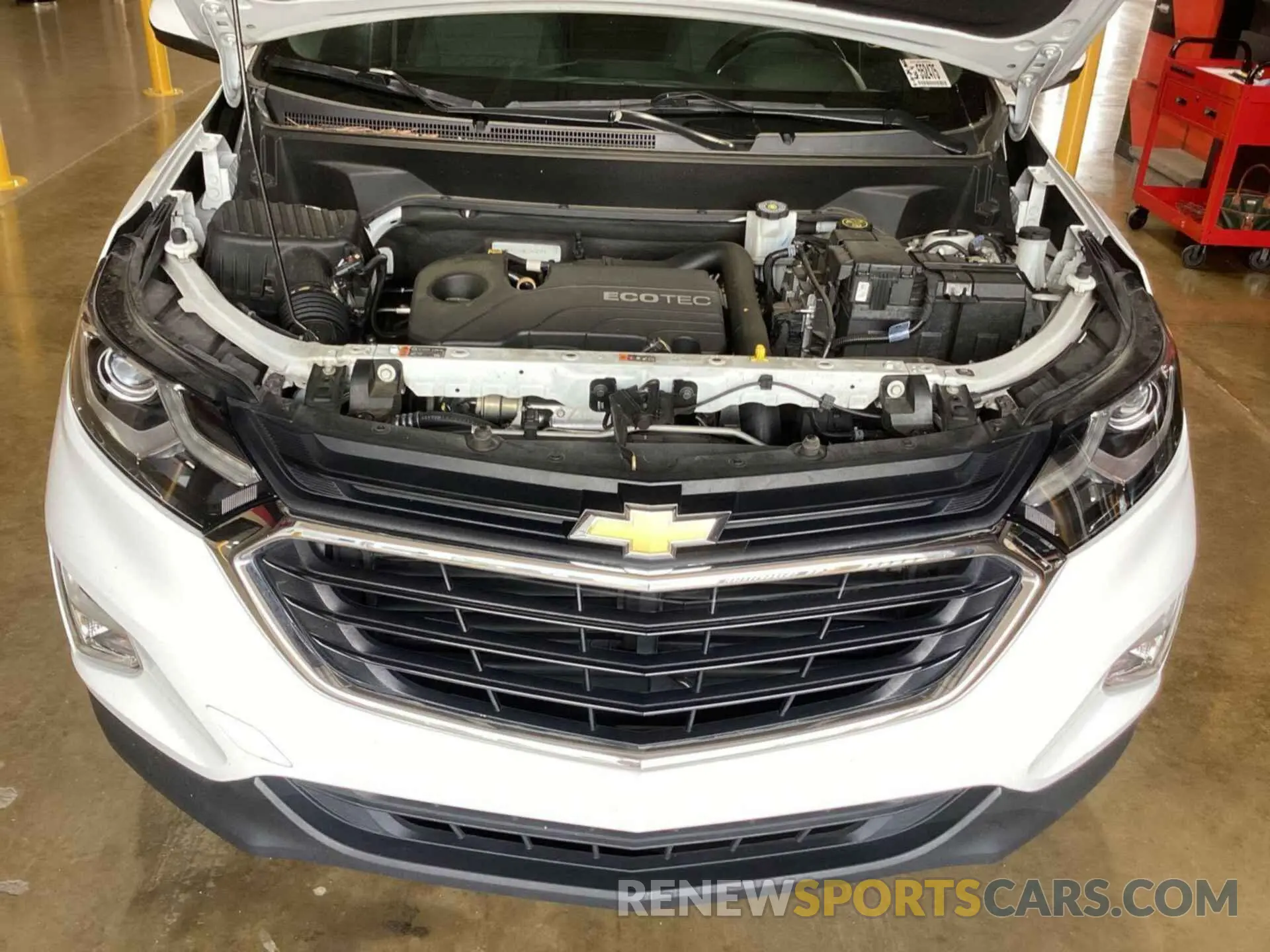9 Photograph of a damaged car 3GNAXTEV1MS103794 CHEVROLET EQUINOX 2021