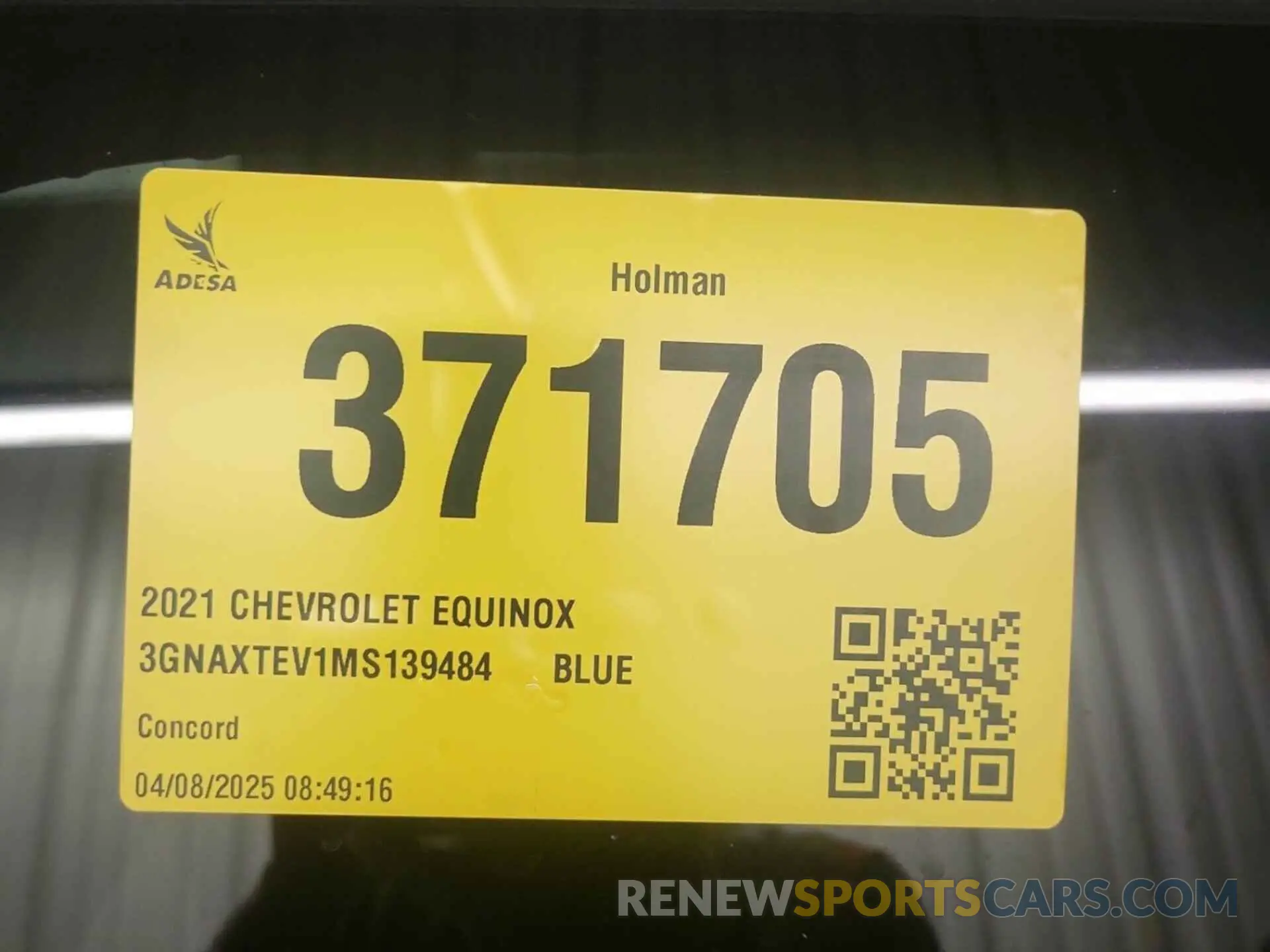 31 Photograph of a damaged car 3GNAXTEV1MS139484 CHEVROLET EQUINOX 2021