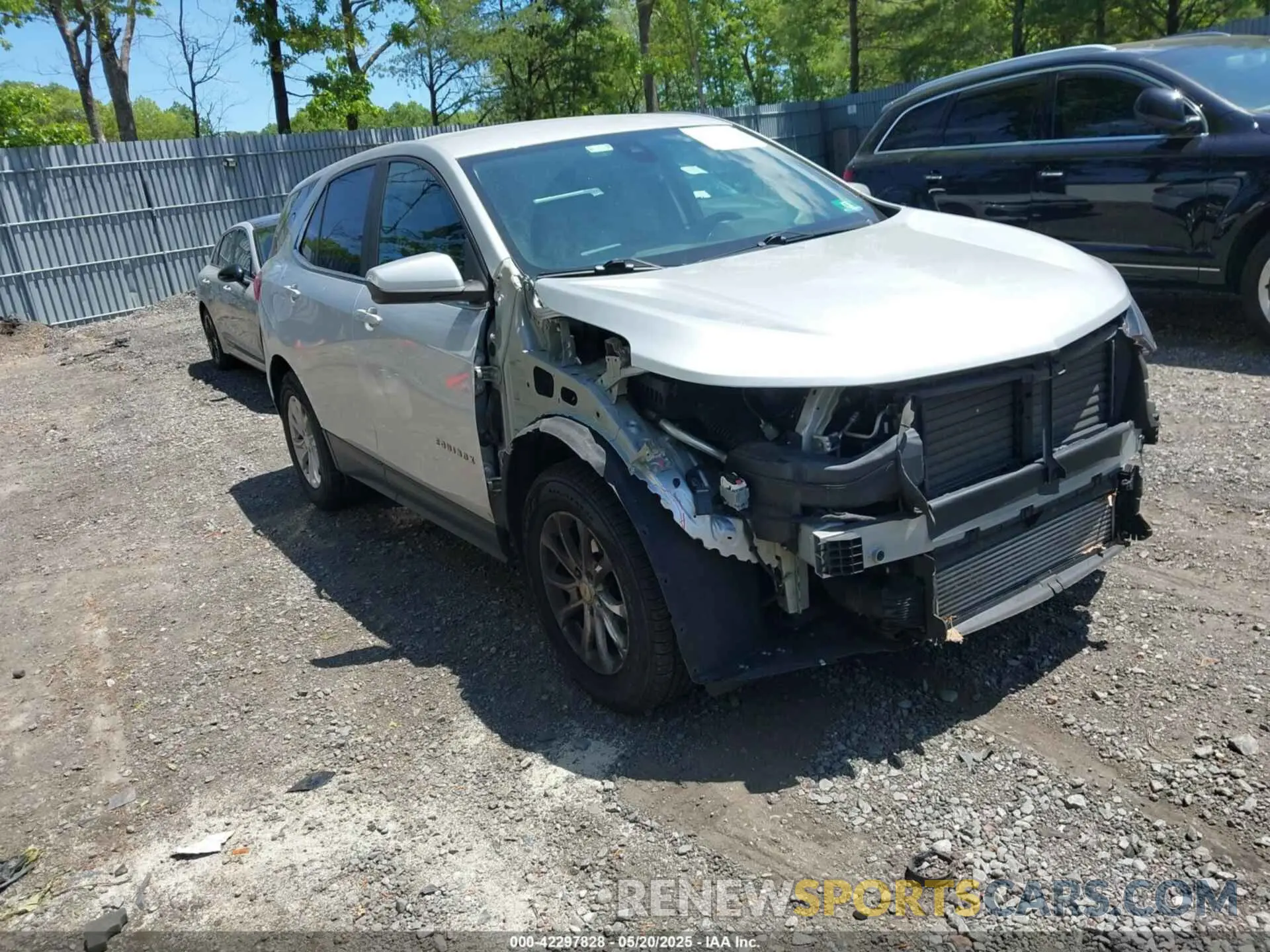 1 Photograph of a damaged car 3GNAXTEV1MS160948 CHEVROLET EQUINOX 2021