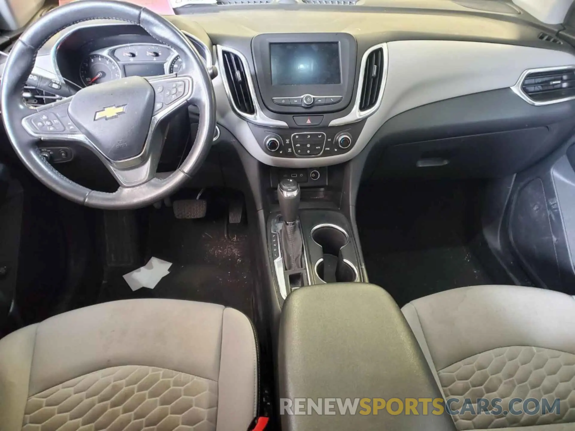 10 Photograph of a damaged car 3GNAXTEV2ML379346 CHEVROLET EQUINOX 2021