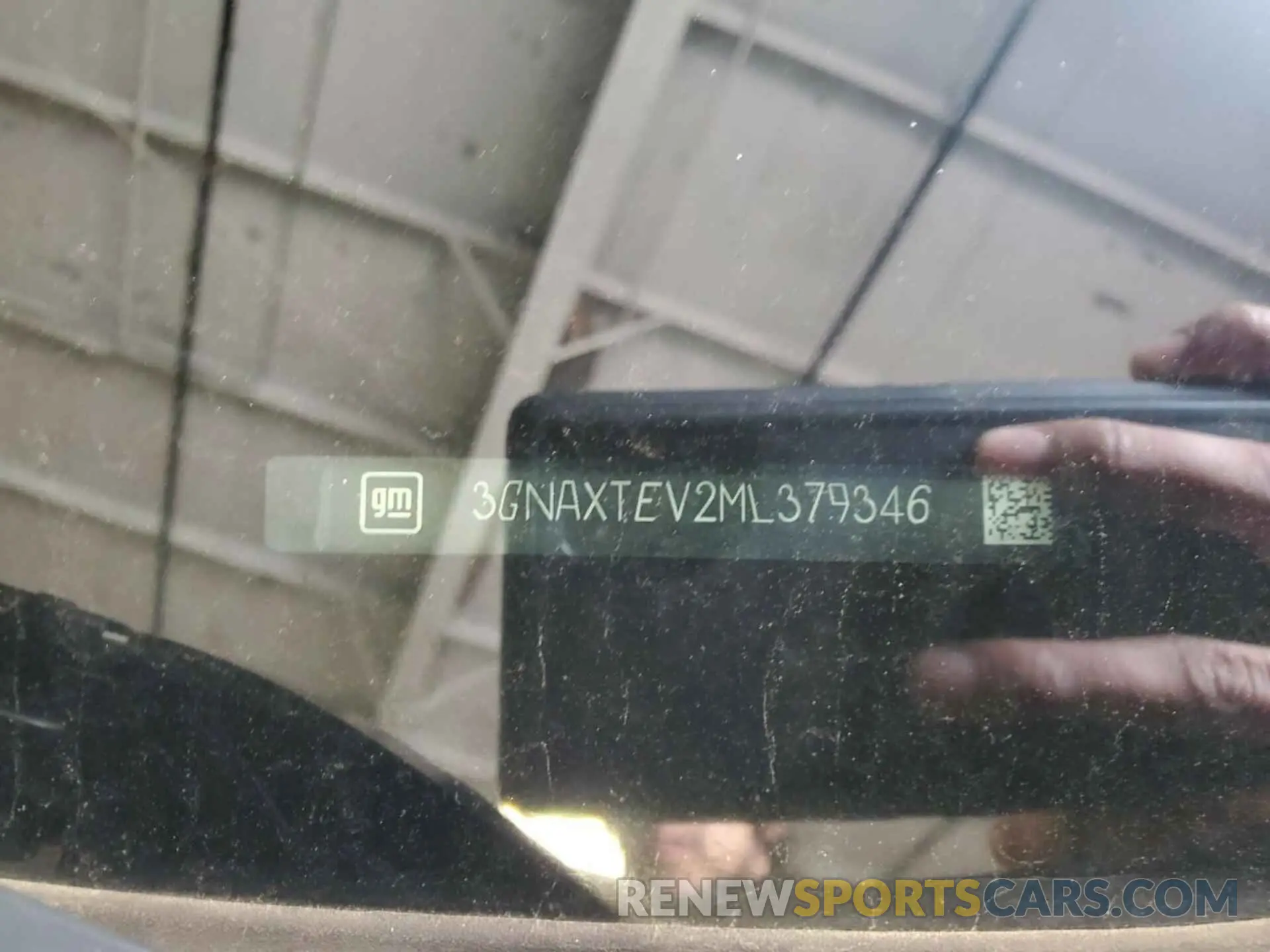 2 Photograph of a damaged car 3GNAXTEV2ML379346 CHEVROLET EQUINOX 2021