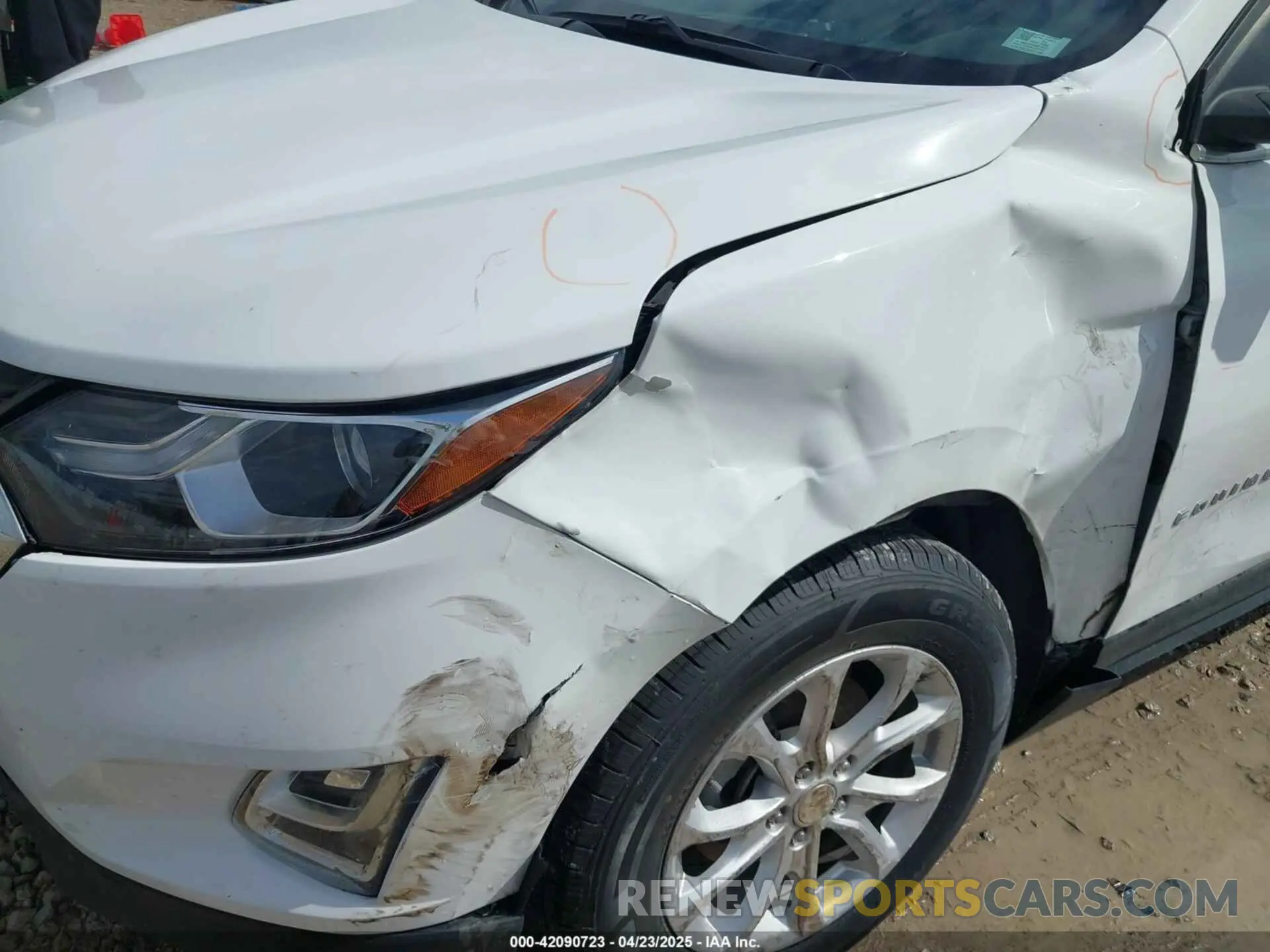 6 Photograph of a damaged car 3GNAXTEV2MS119115 CHEVROLET EQUINOX 2021