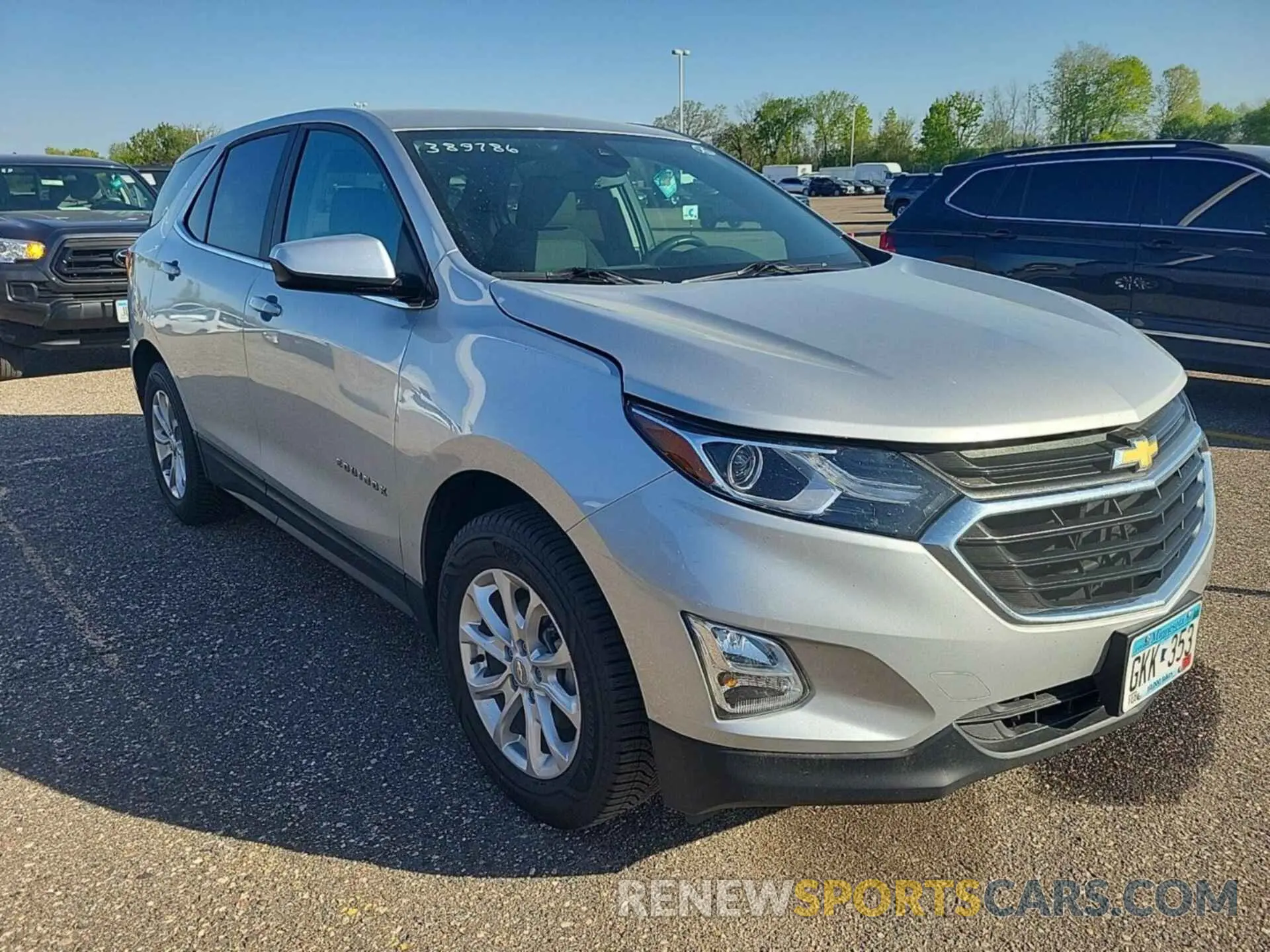 41 Photograph of a damaged car 3GNAXTEV2MS147822 CHEVROLET EQUINOX 2021