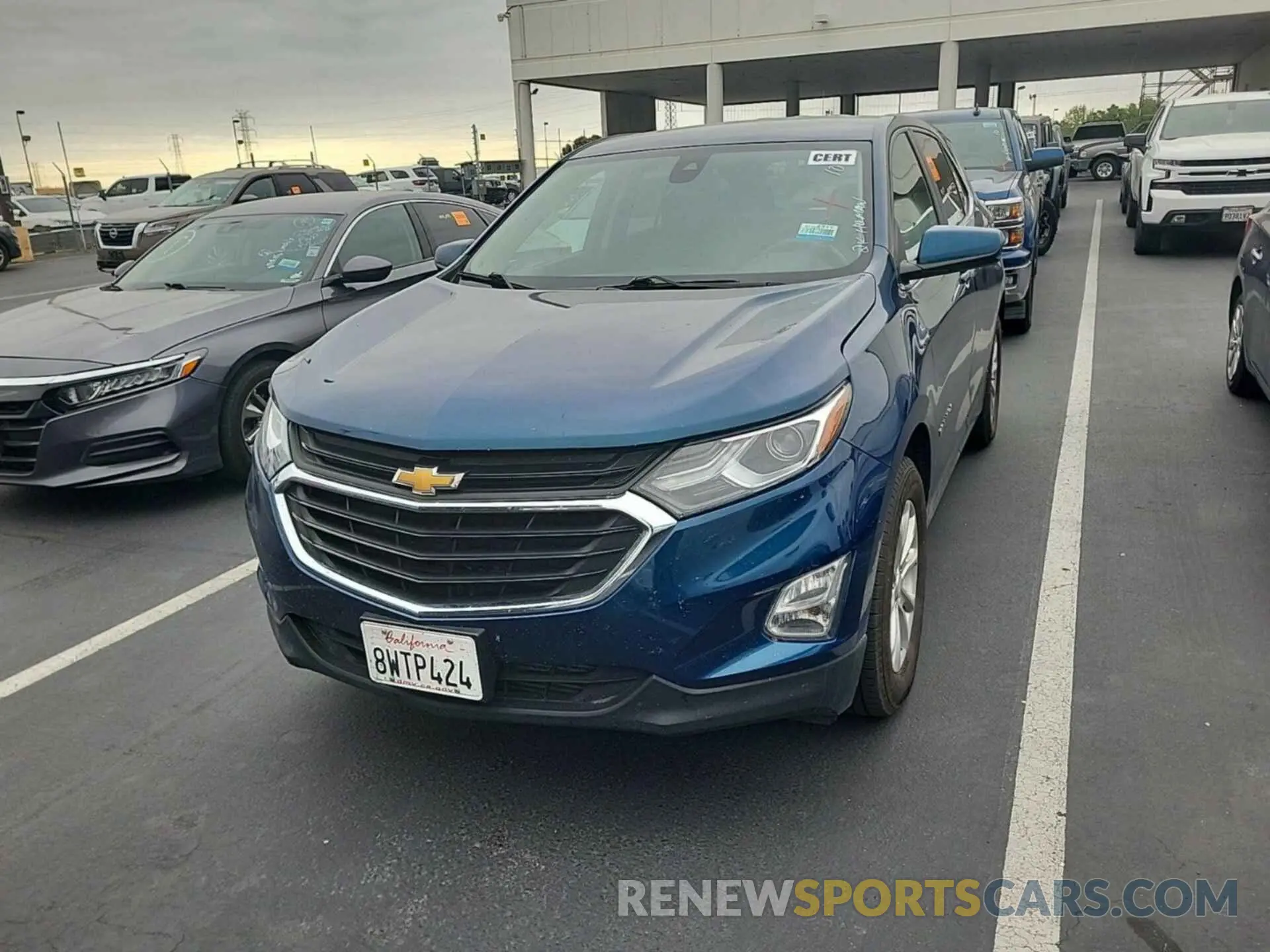 6 Photograph of a damaged car 3GNAXTEV3ML386810 CHEVROLET EQUINOX 2021
