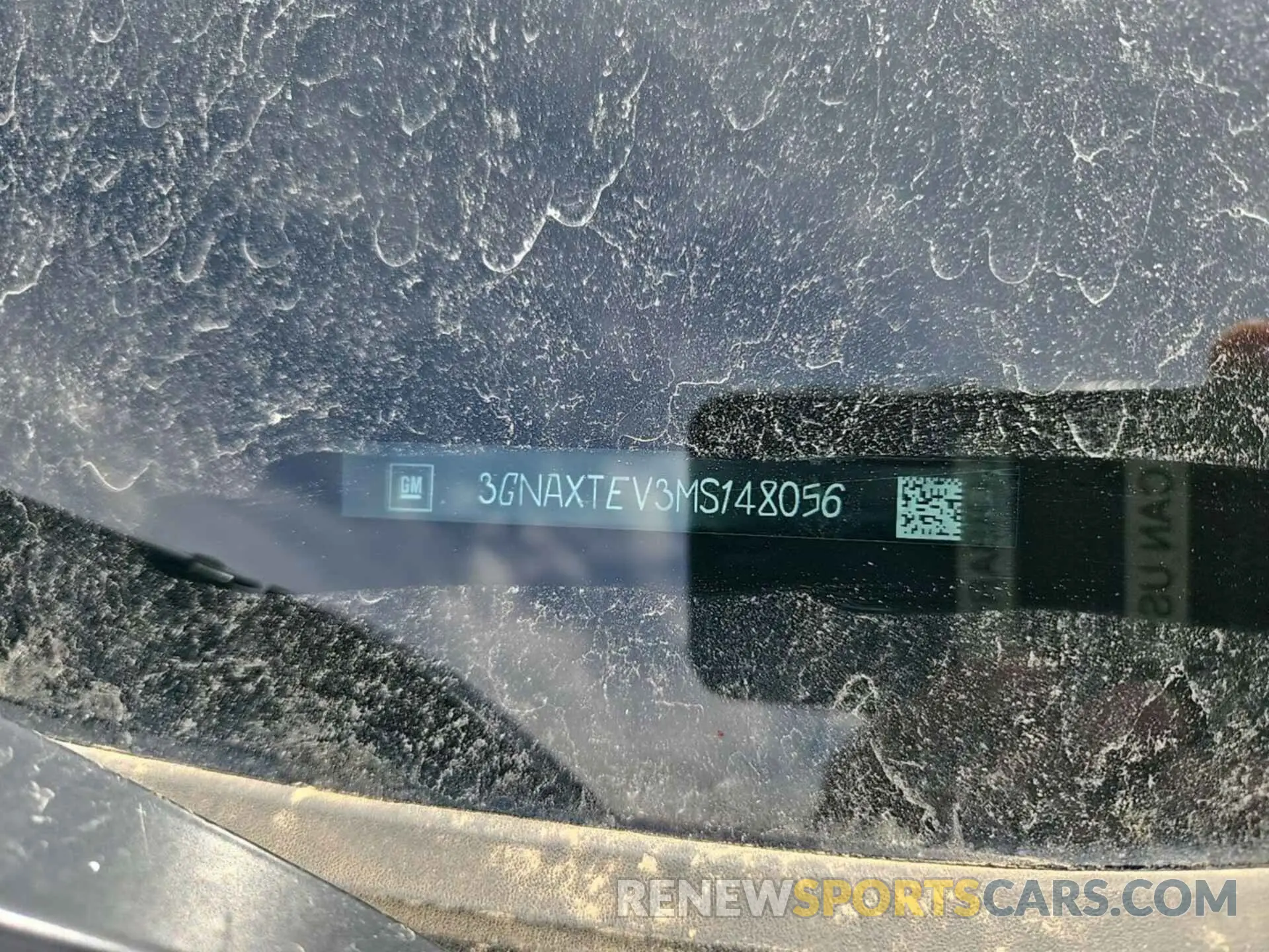 17 Photograph of a damaged car 3GNAXTEV3MS148056 CHEVROLET EQUINOX 2021