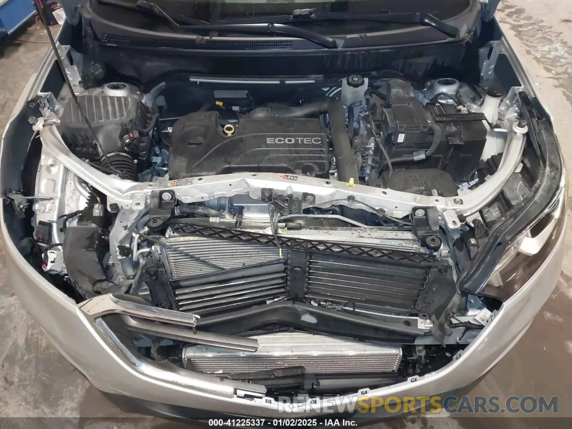 10 Photograph of a damaged car 3GNAXTEV4MS120430 CHEVROLET EQUINOX 2021