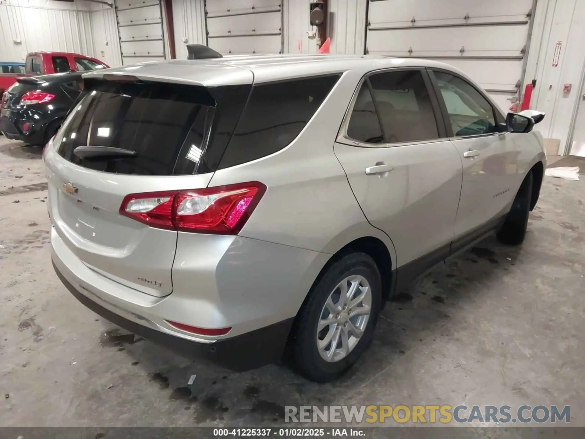 4 Photograph of a damaged car 3GNAXTEV4MS120430 CHEVROLET EQUINOX 2021