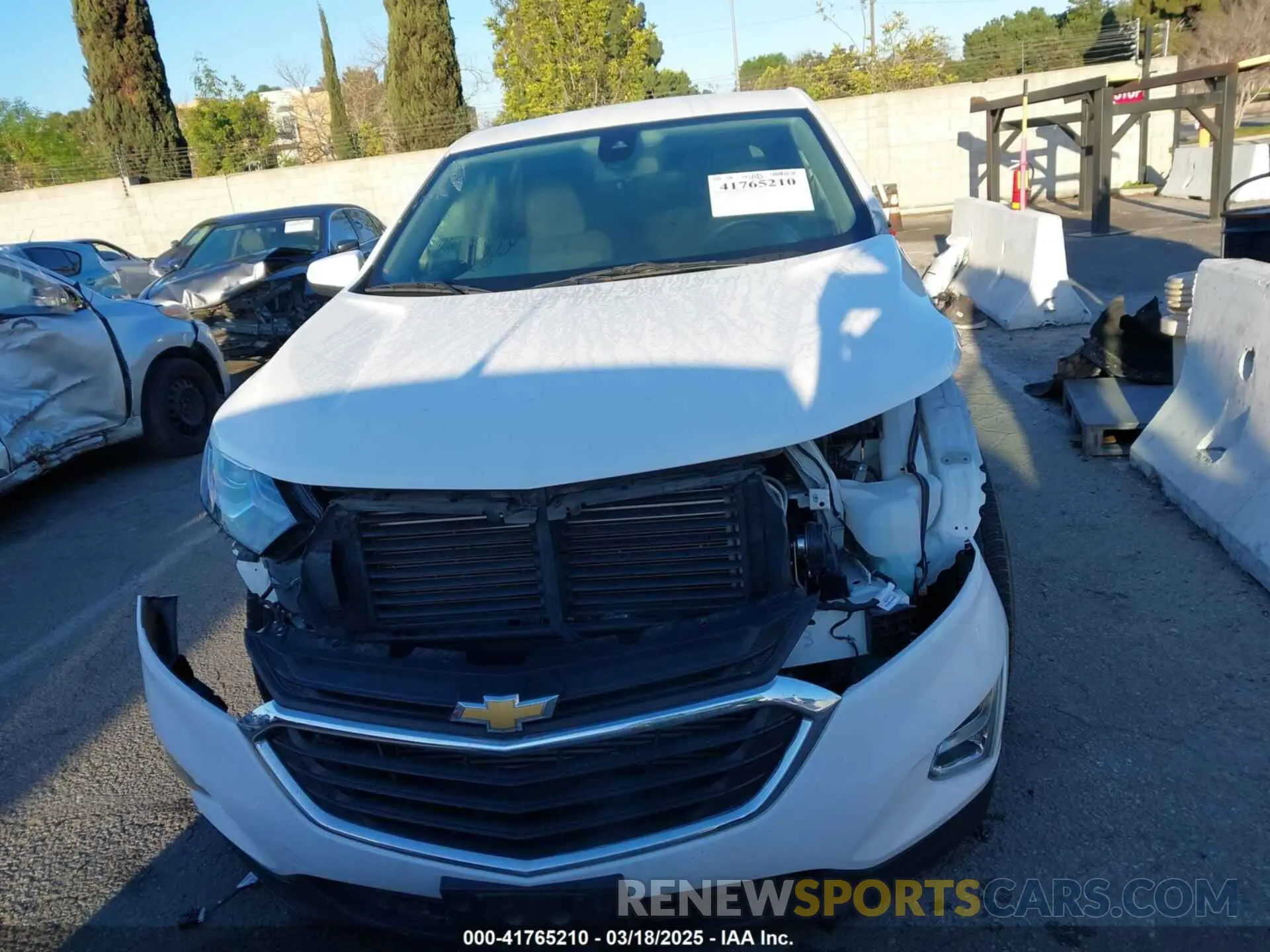 13 Photograph of a damaged car 3GNAXTEV6MS131946 CHEVROLET EQUINOX 2021