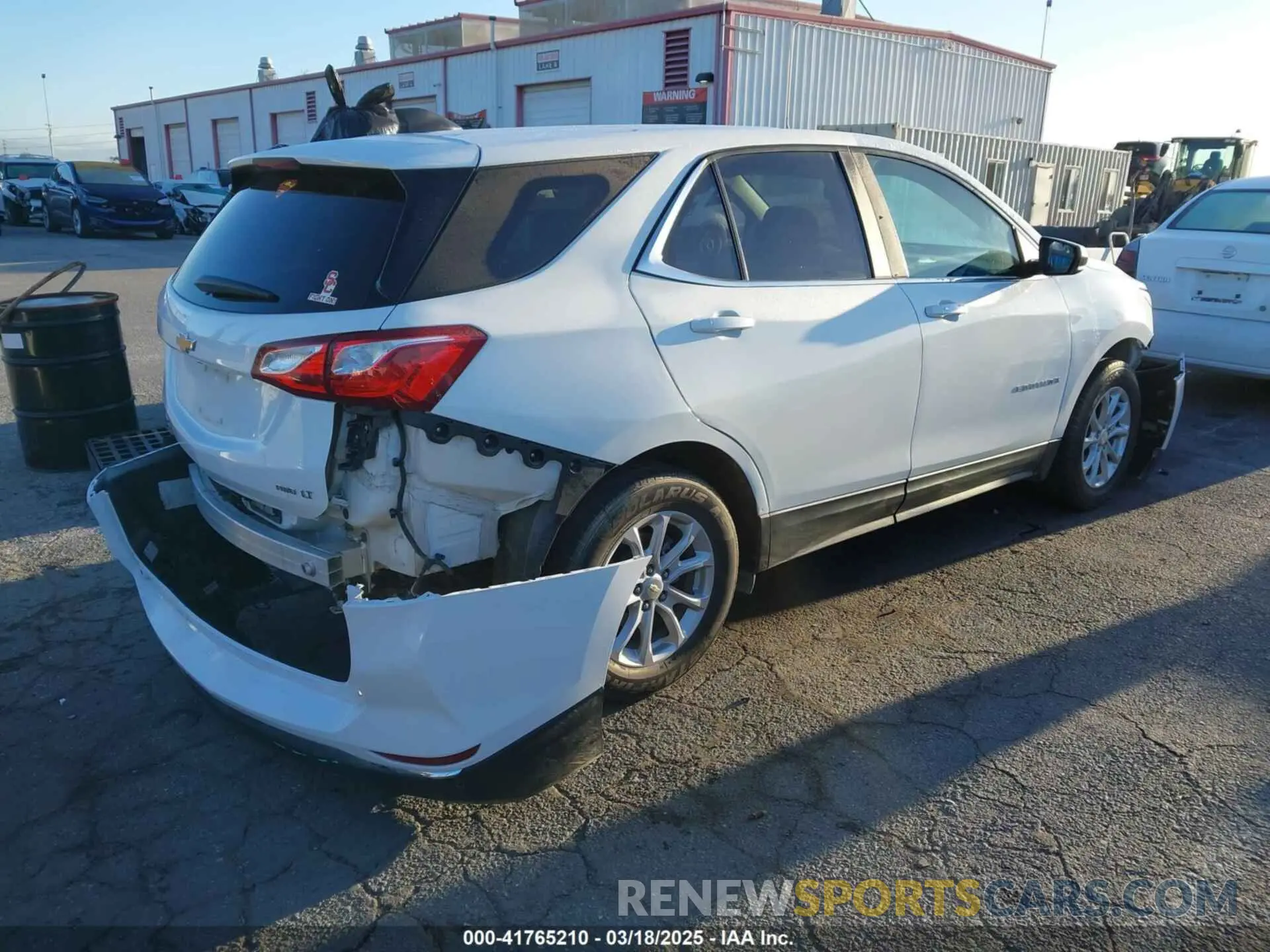 4 Photograph of a damaged car 3GNAXTEV6MS131946 CHEVROLET EQUINOX 2021