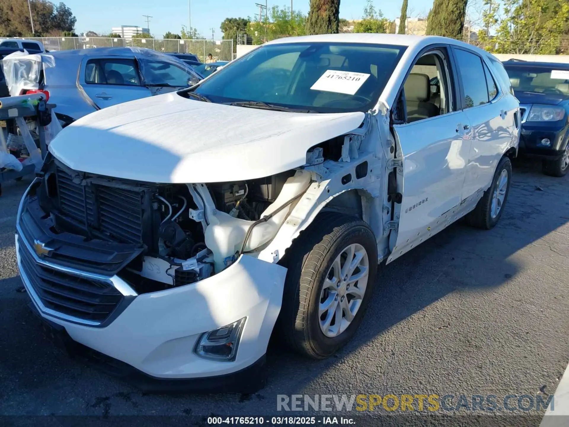 6 Photograph of a damaged car 3GNAXTEV6MS131946 CHEVROLET EQUINOX 2021