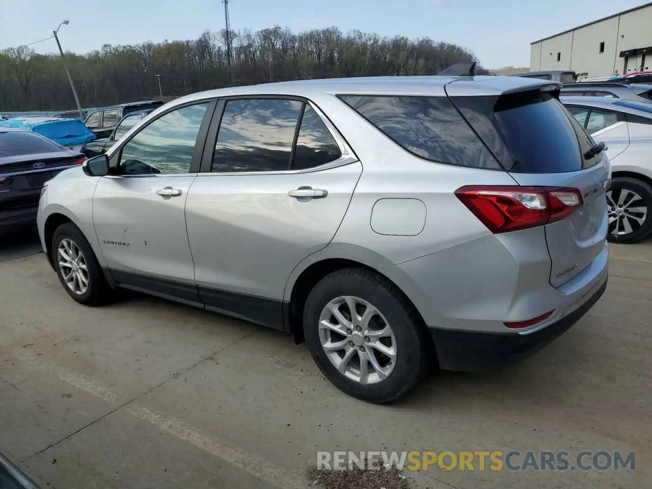 2 Photograph of a damaged car 3GNAXTEV6MS161299 CHEVROLET EQUINOX 2021