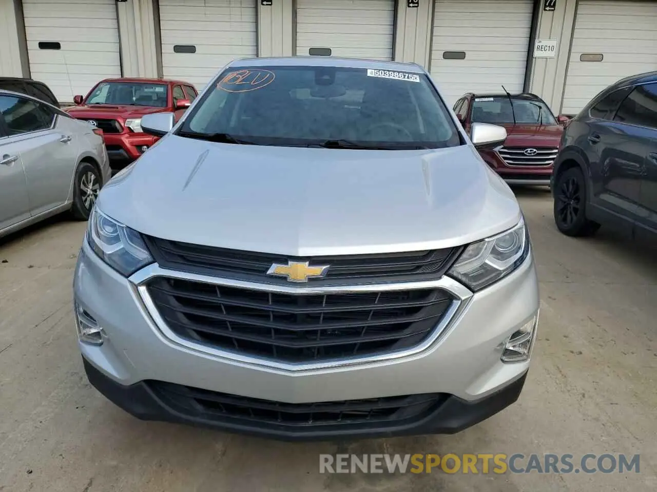 5 Photograph of a damaged car 3GNAXTEV6MS161299 CHEVROLET EQUINOX 2021