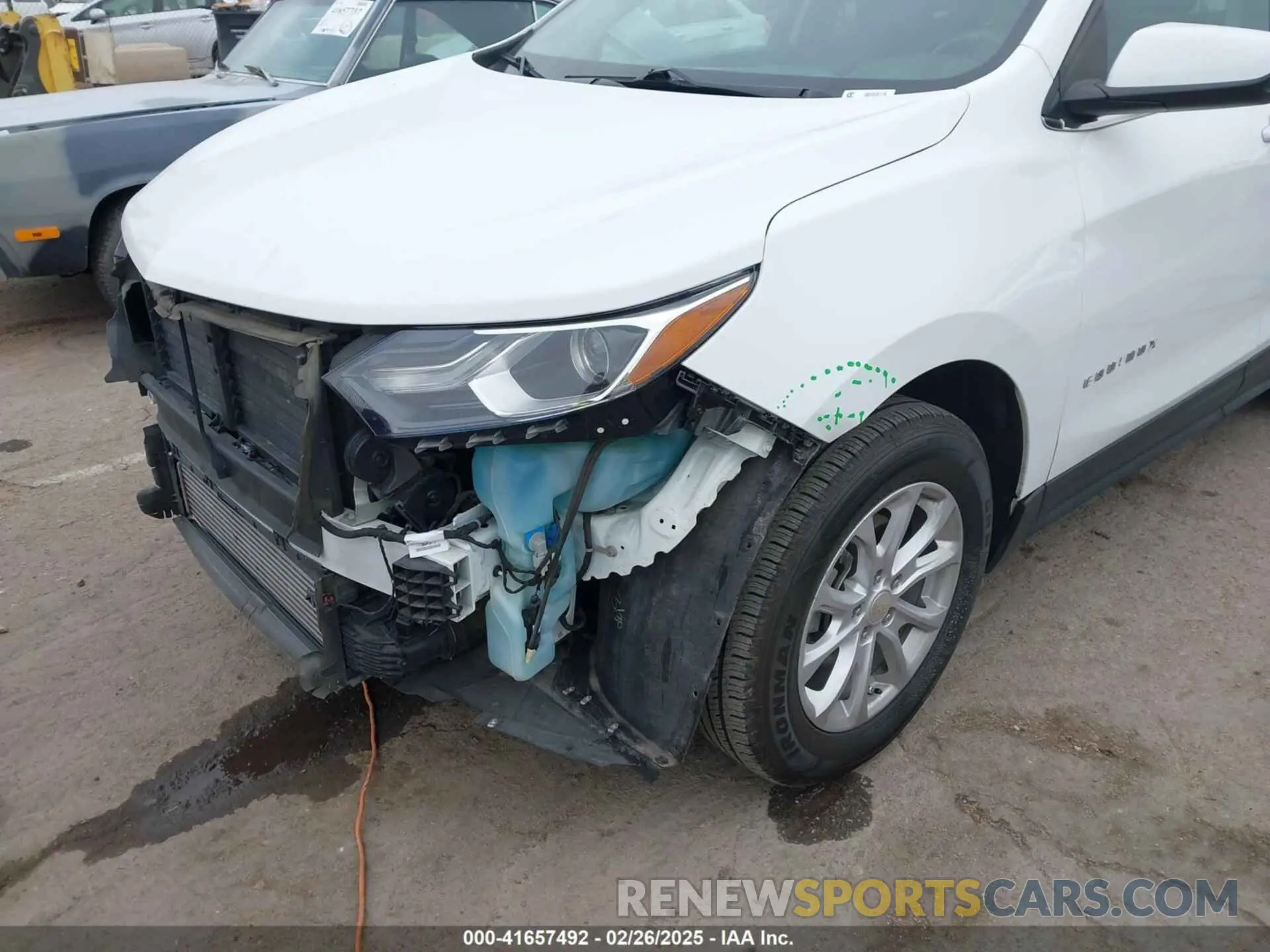 19 Photograph of a damaged car 3GNAXTEV7MS118610 CHEVROLET EQUINOX 2021