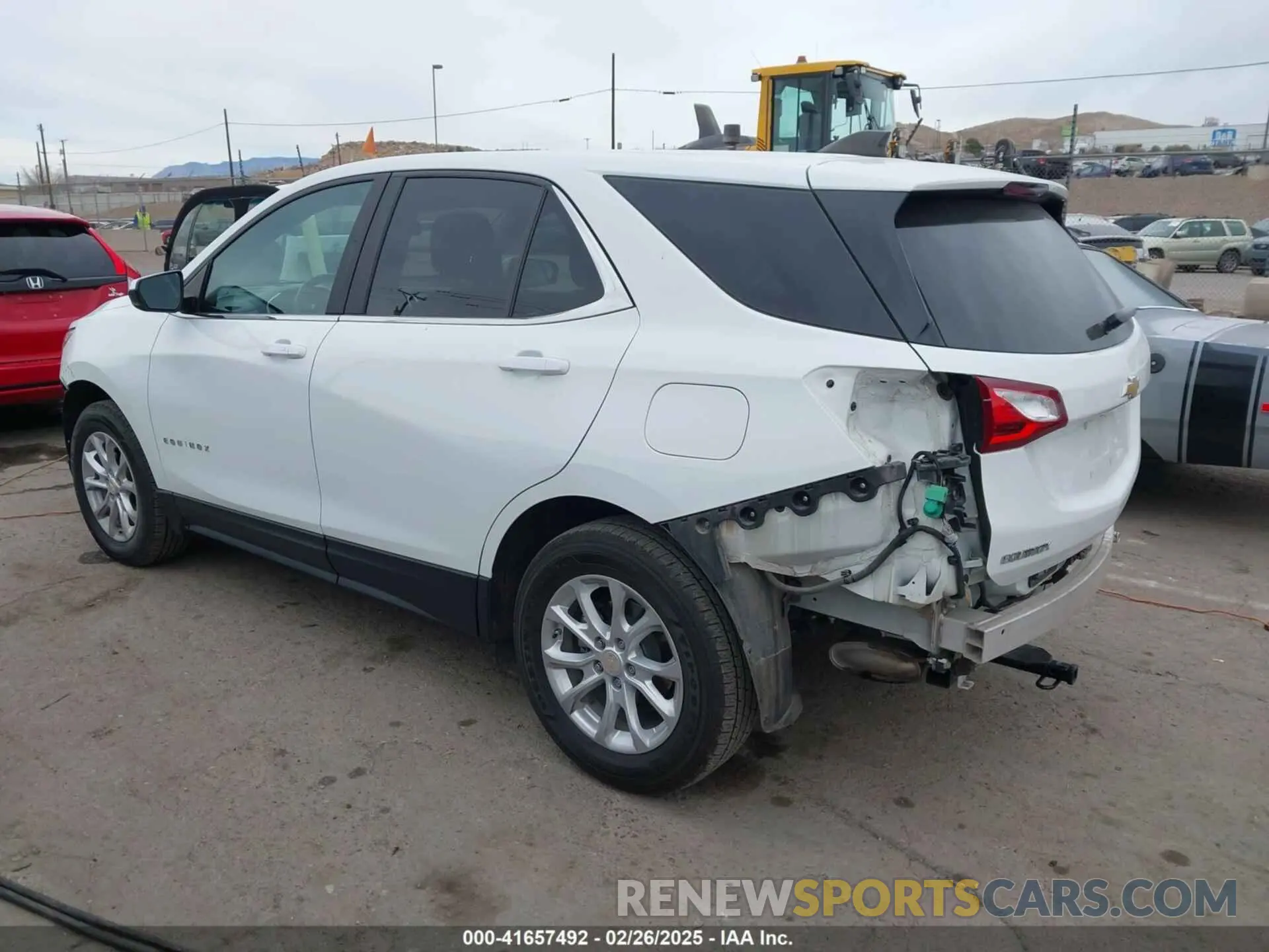 3 Photograph of a damaged car 3GNAXTEV7MS118610 CHEVROLET EQUINOX 2021