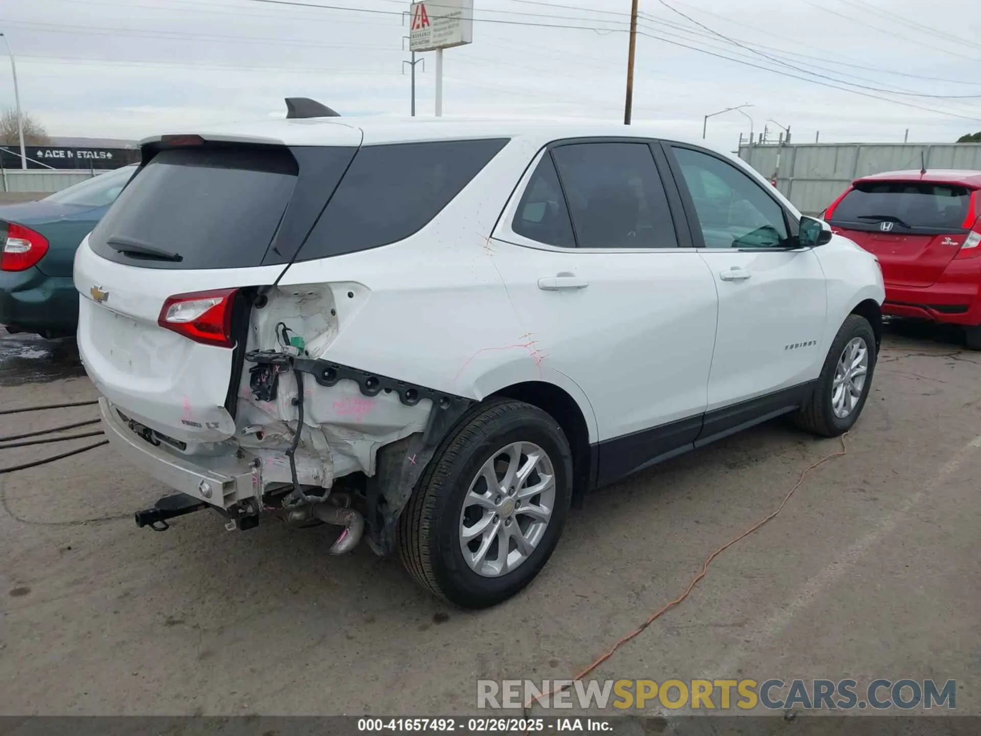 4 Photograph of a damaged car 3GNAXTEV7MS118610 CHEVROLET EQUINOX 2021