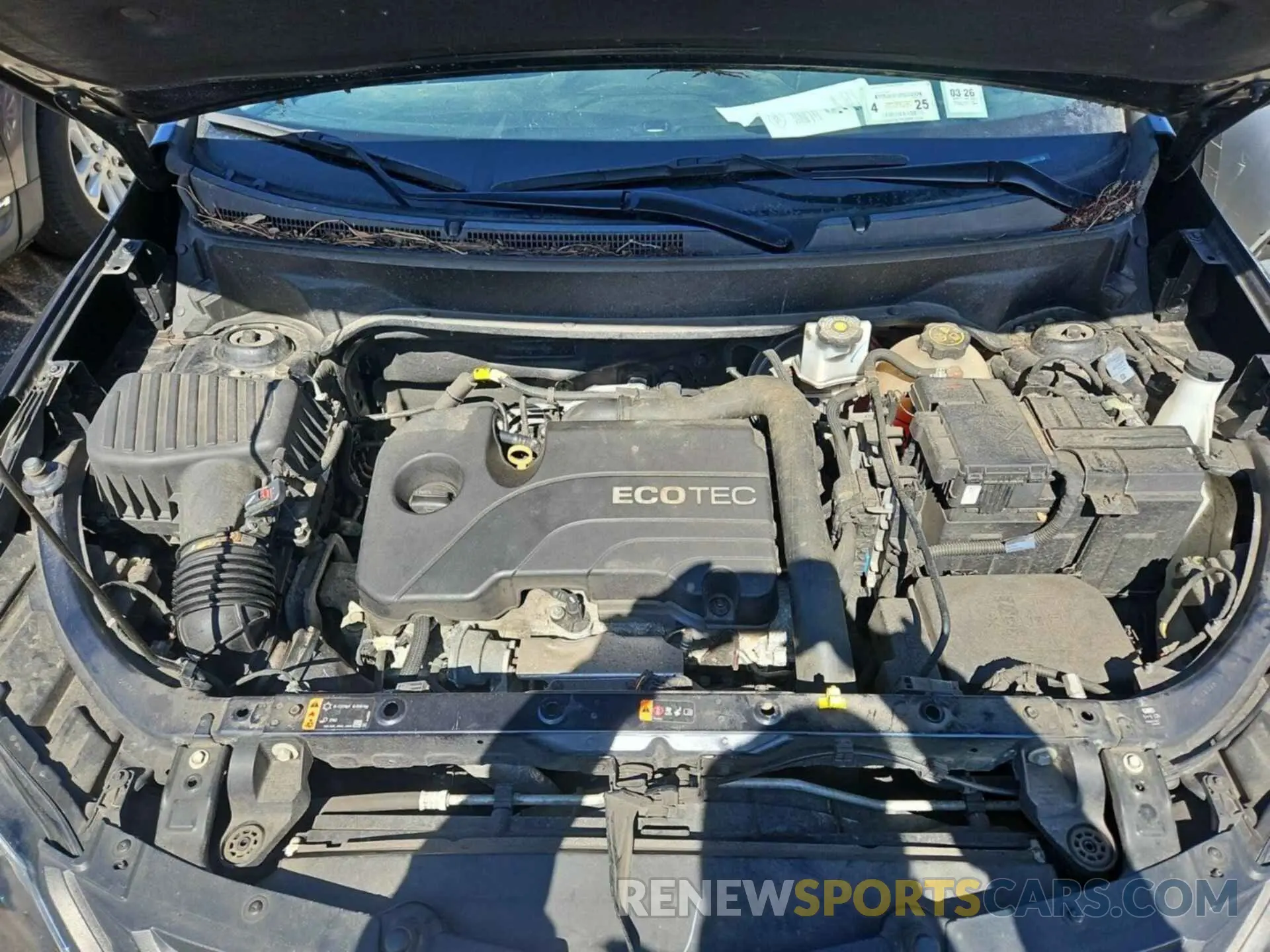 2 Photograph of a damaged car 3GNAXTEVXMS103583 CHEVROLET EQUINOX 2021