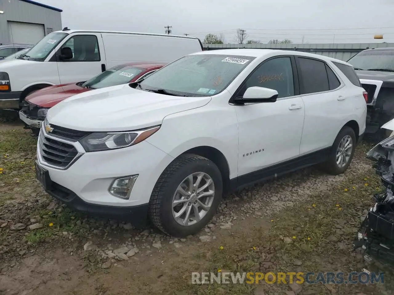 1 Photograph of a damaged car 3GNAXTEVXMS122649 CHEVROLET EQUINOX 2021