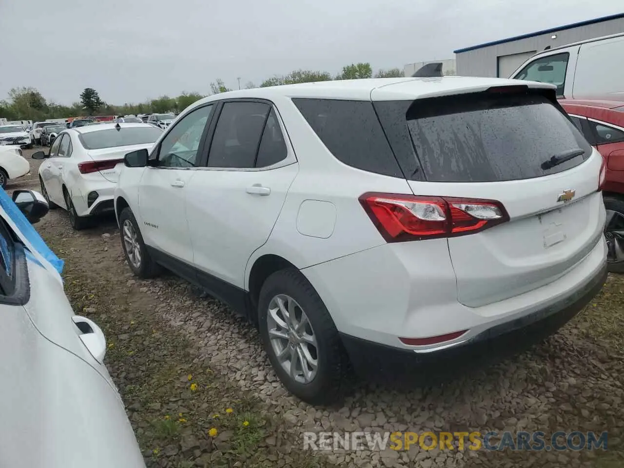 2 Photograph of a damaged car 3GNAXTEVXMS122649 CHEVROLET EQUINOX 2021