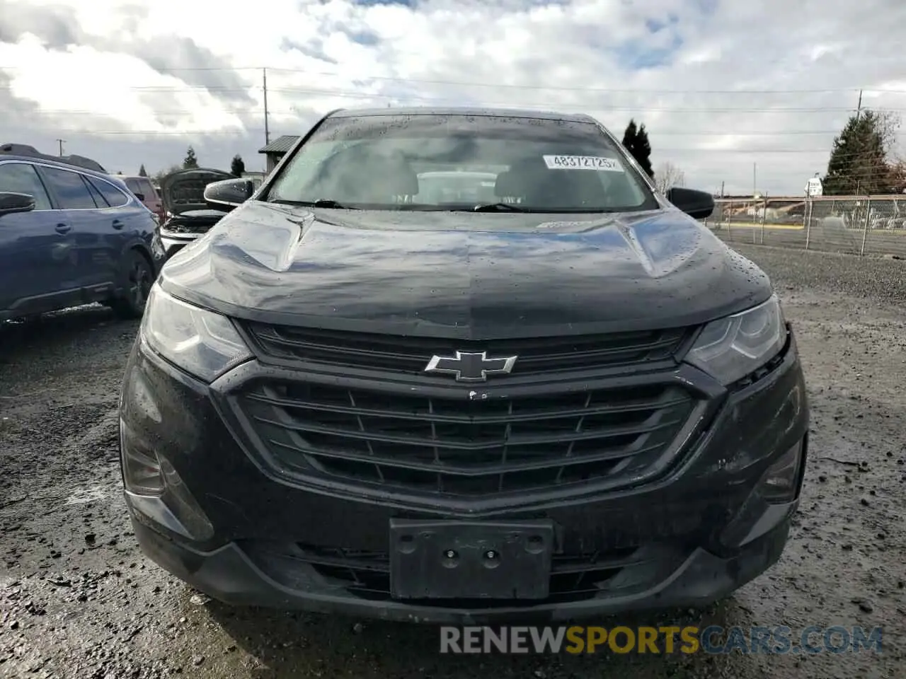 5 Photograph of a damaged car 3GNAXUEV0ML366438 CHEVROLET EQUINOX 2021