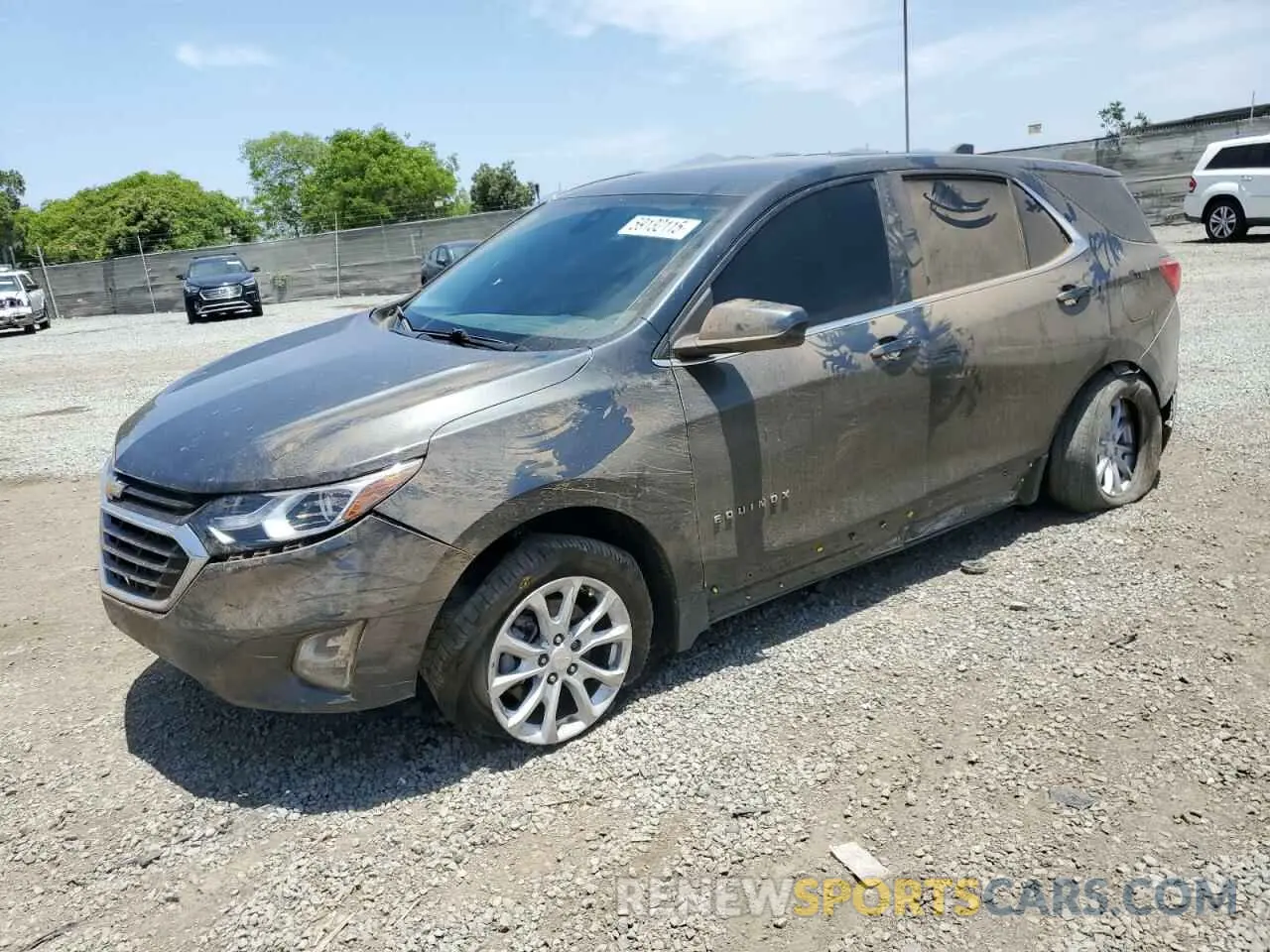 1 Photograph of a damaged car 3GNAXUEV0ML380064 CHEVROLET EQUINOX 2021