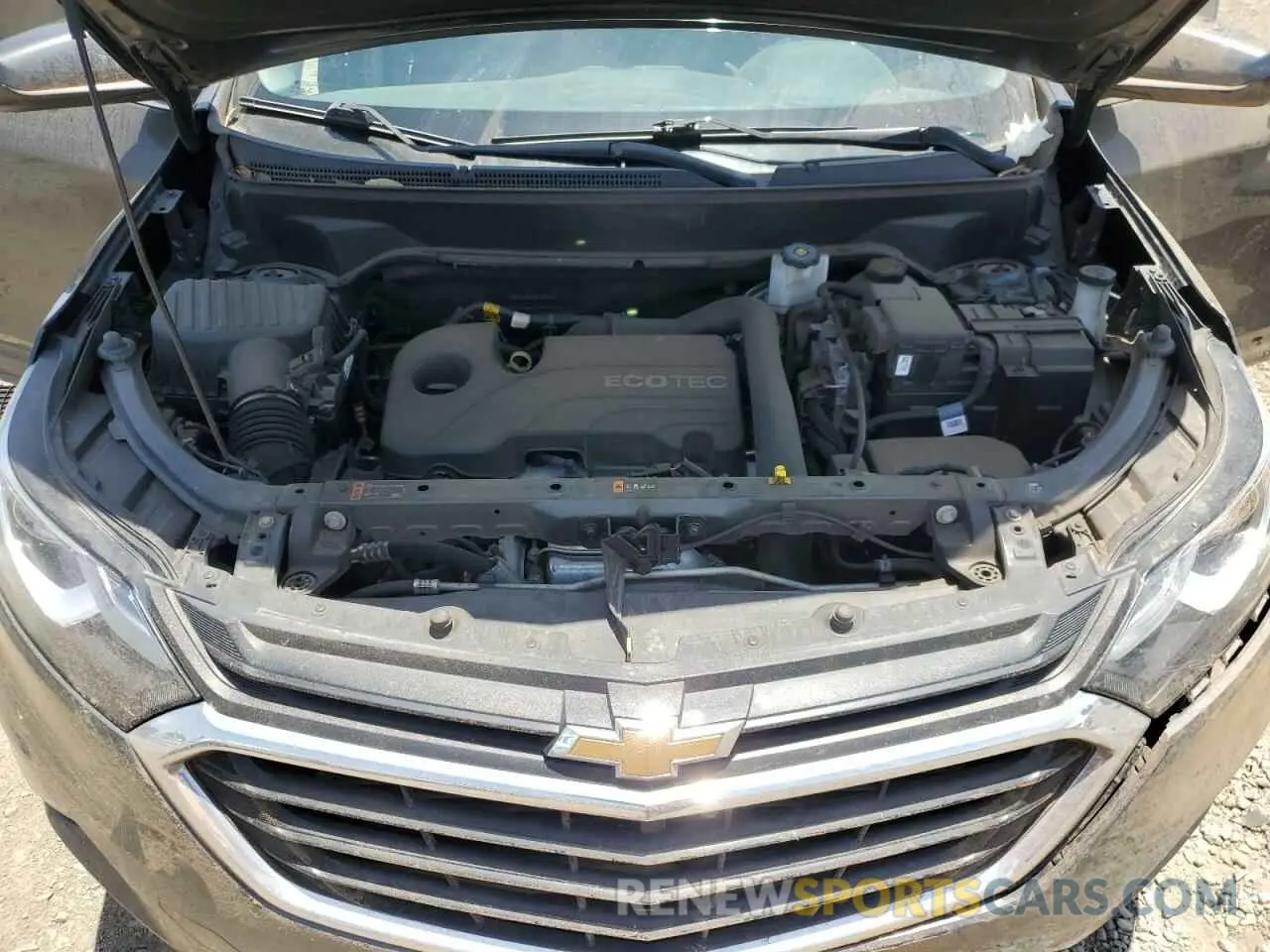 12 Photograph of a damaged car 3GNAXUEV0ML380064 CHEVROLET EQUINOX 2021
