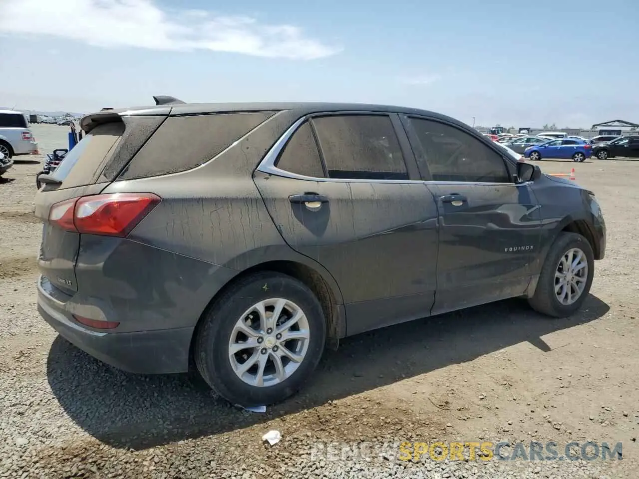 3 Photograph of a damaged car 3GNAXUEV0ML380064 CHEVROLET EQUINOX 2021