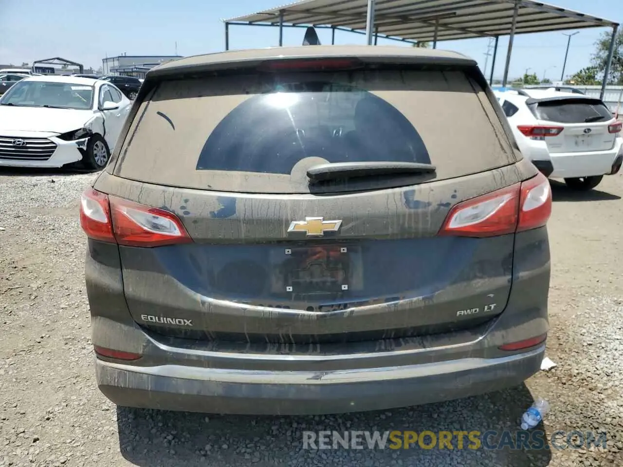 6 Photograph of a damaged car 3GNAXUEV0ML380064 CHEVROLET EQUINOX 2021