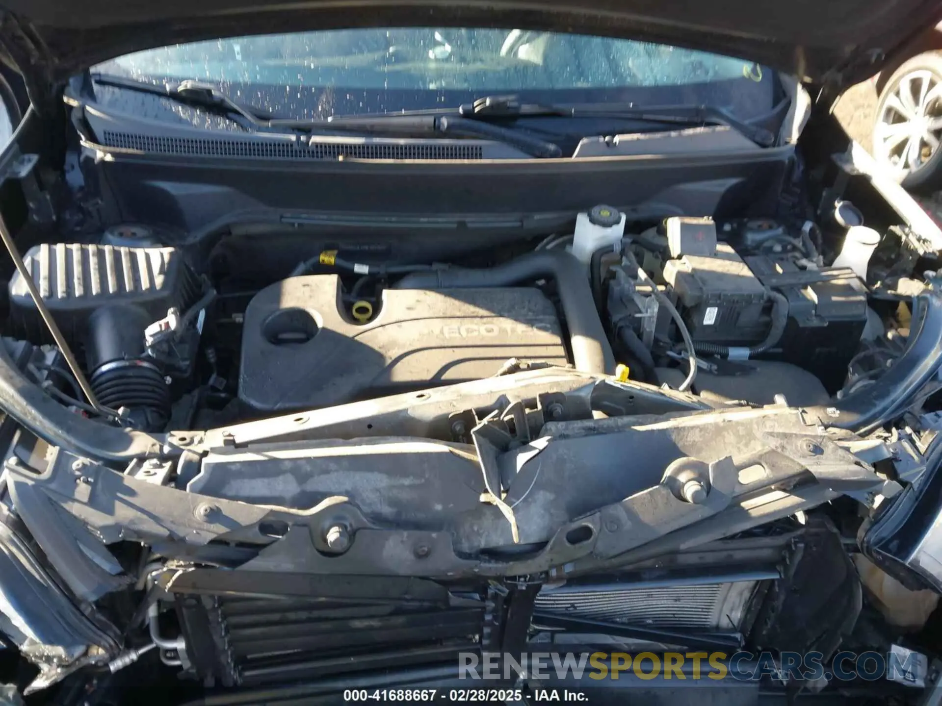 10 Photograph of a damaged car 3GNAXUEV0ML389301 CHEVROLET EQUINOX 2021