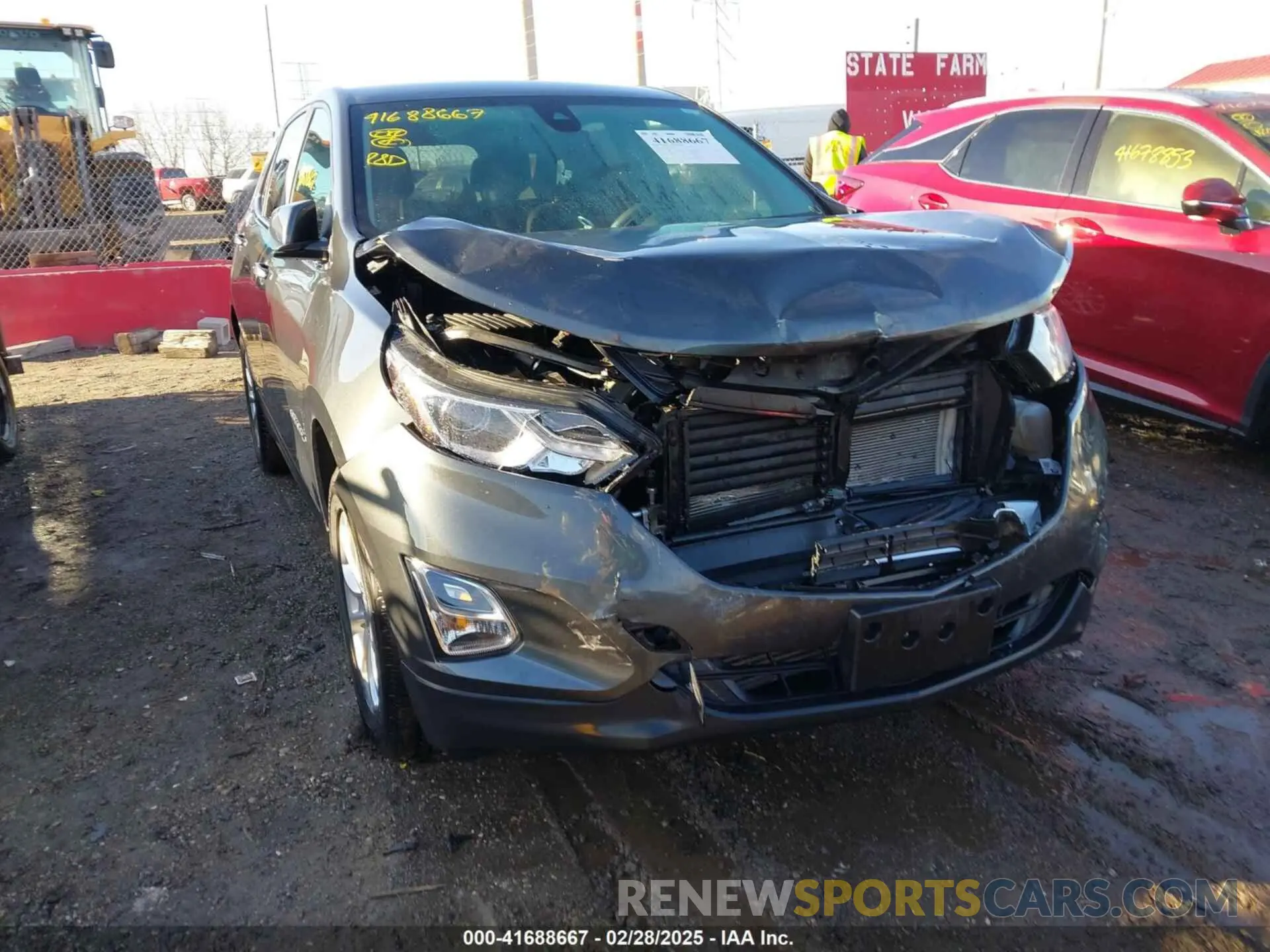 6 Photograph of a damaged car 3GNAXUEV0ML389301 CHEVROLET EQUINOX 2021